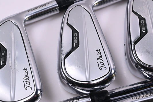 Titleist T200 2021 Irons / 5-PW / Regular Flex AMT Black R300 Shafts
