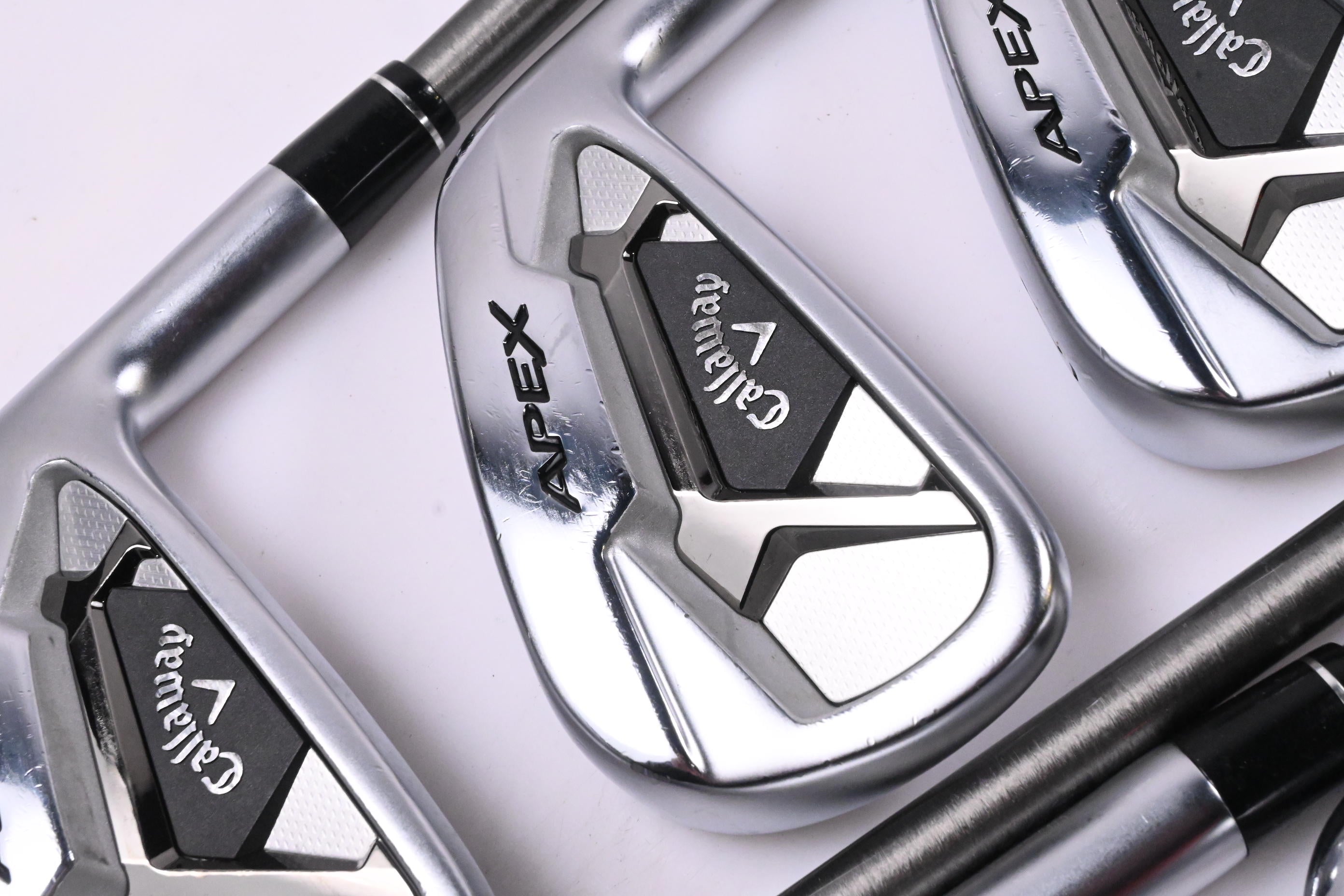 Callaway Apex 21 Irons / 4-PW / Stiff Flex Aerotech Steelfiber fc 90 Shafts