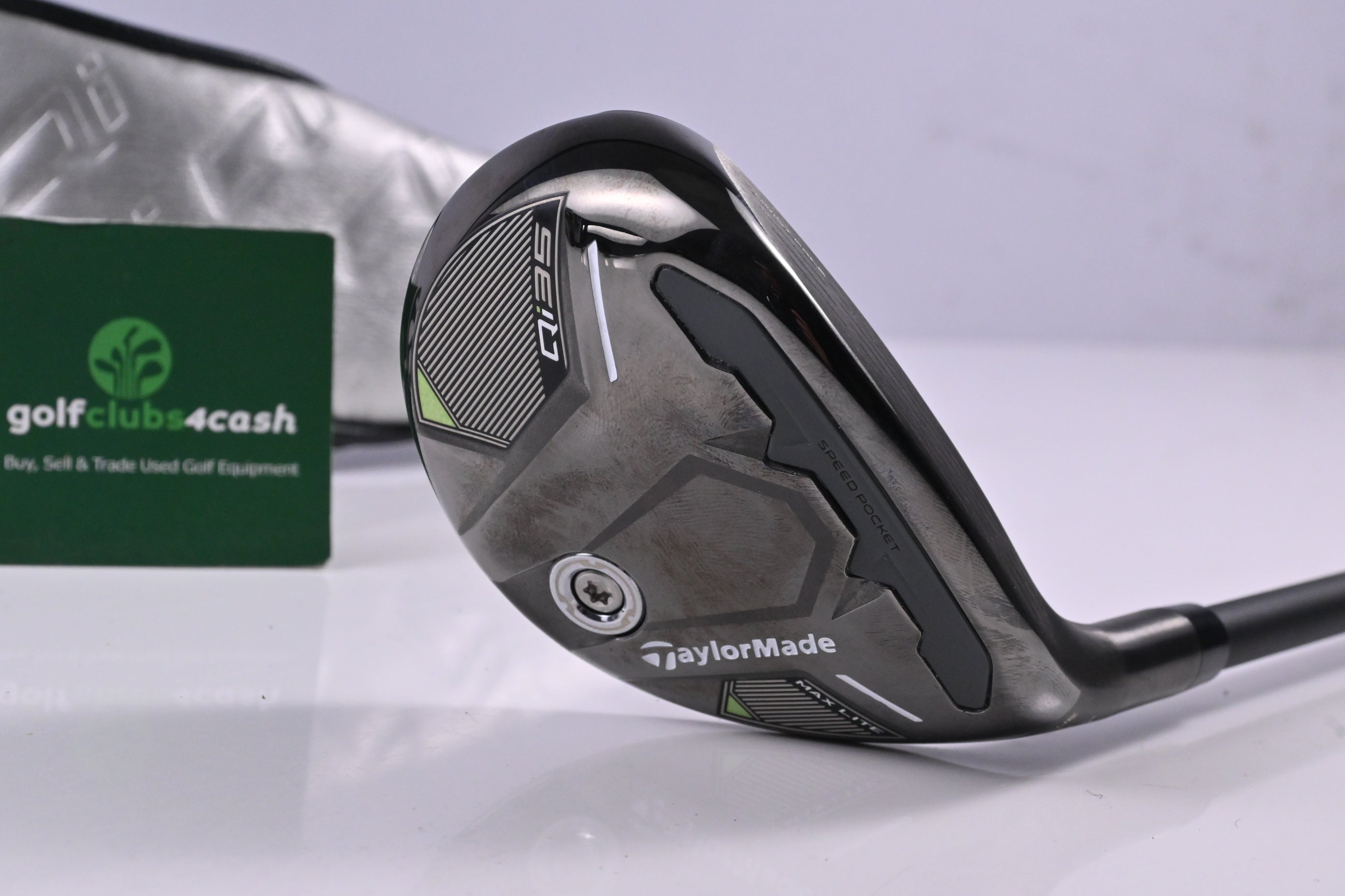 Taylormade Qi35 Max Lite #5 Hybrid / 27 Degree / Senior Flex Vanquish Blue 5