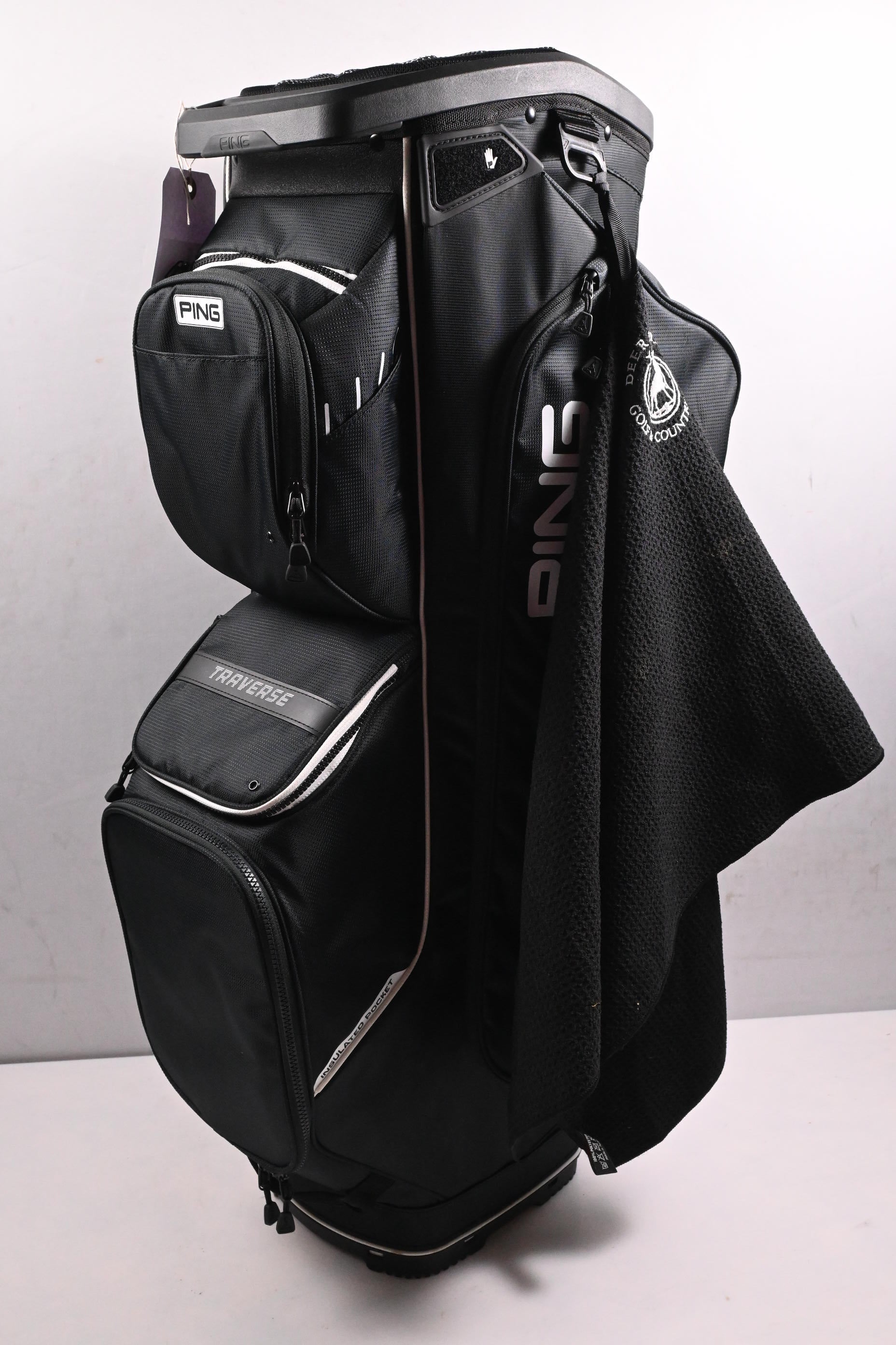 Ping Traverse Cart Bag / 14-Way Dicider / Black