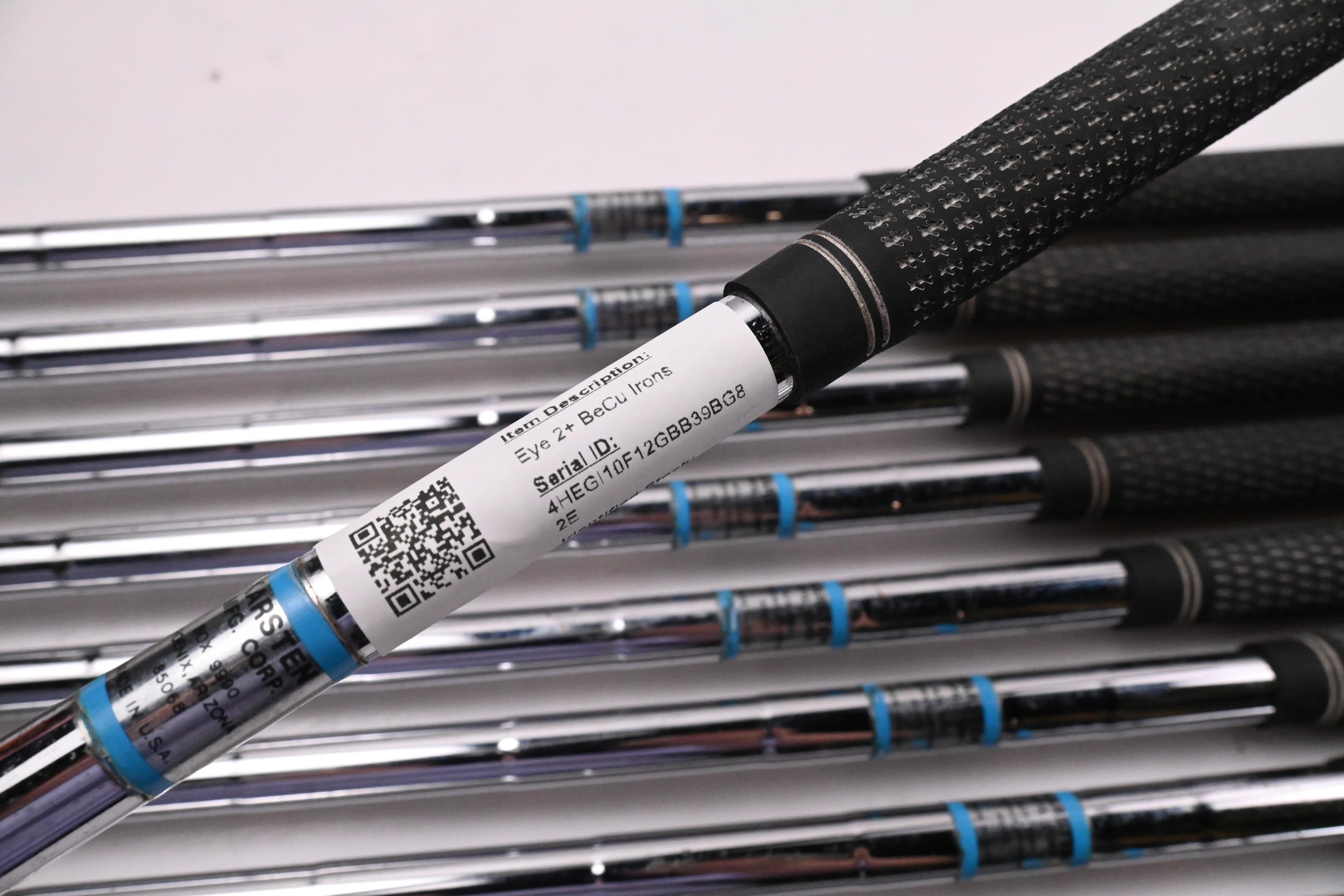 Ping Eye 2+ BeCu Irons / 3-PW+SW / Brown Dot / Stiff Flex Ping K-Shaft Shafts