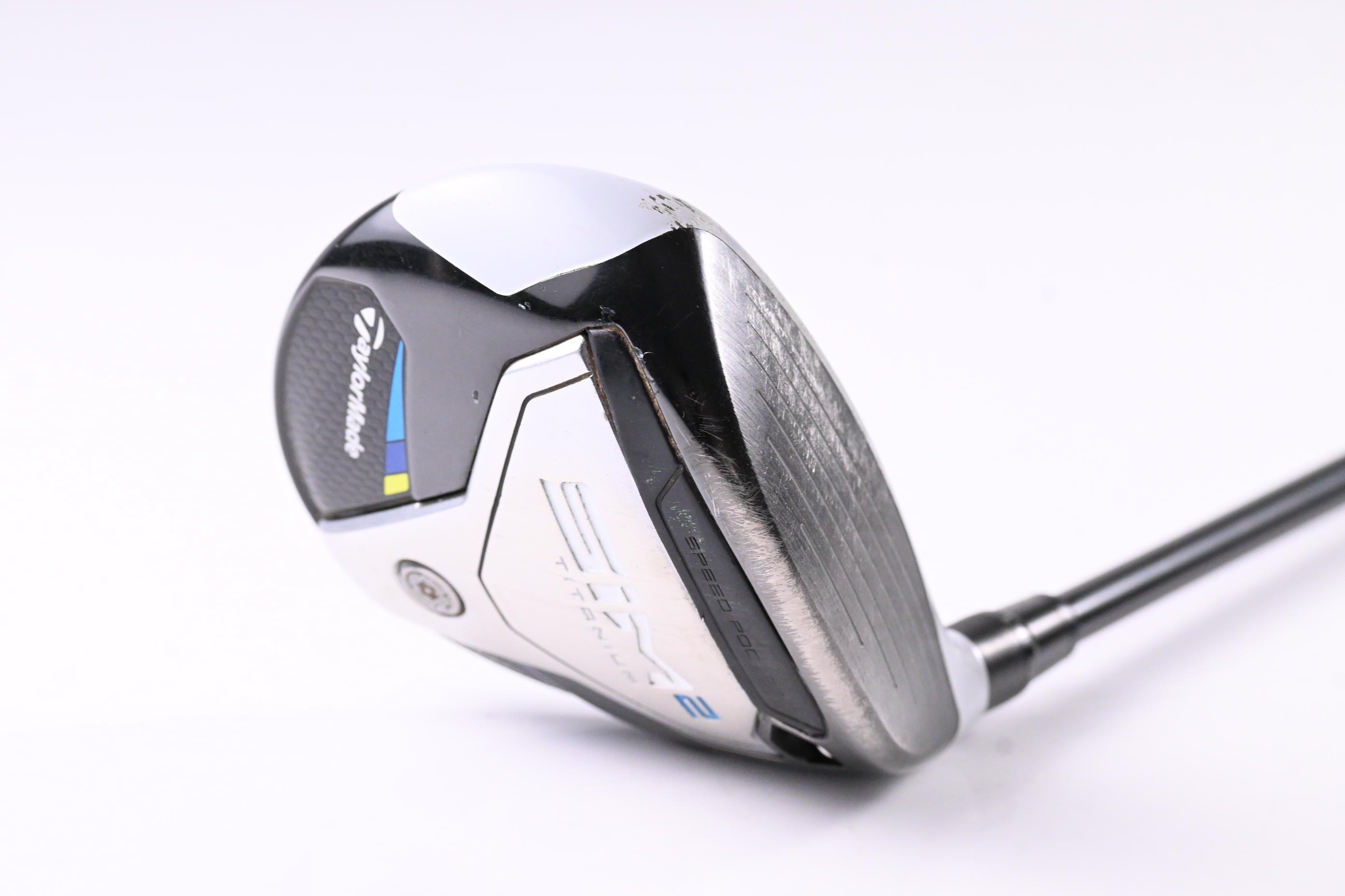 Taylormade SIM2 Ti #3 Wood / 15 Degree / Stiff Flex Tensei AV RAW Blue 65 Shaft