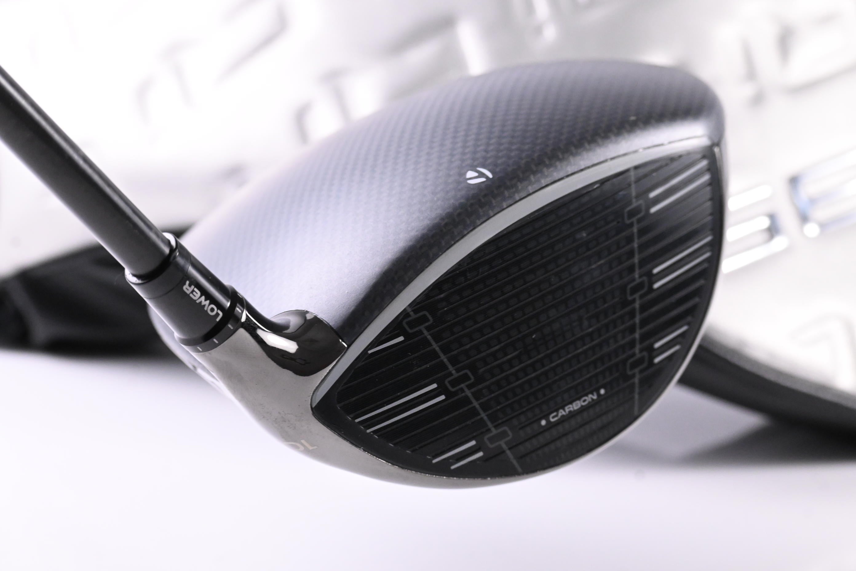 Left Hand Taylormade Qi35 Driver / 10.5 Degree / Stiff Flex Aldila RIP'D NV 60