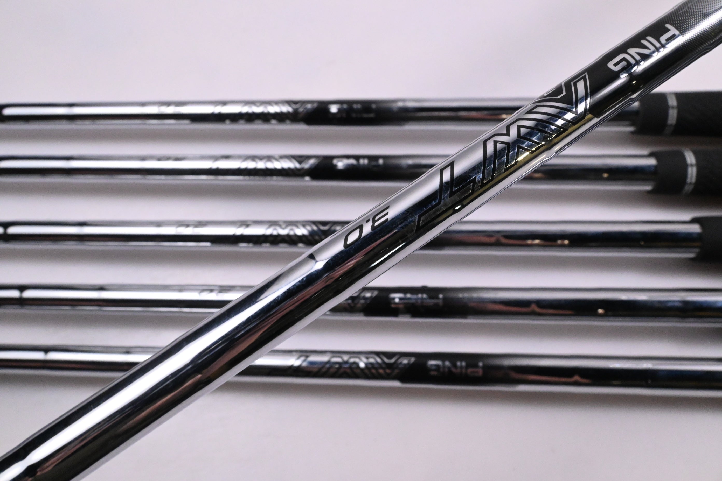 Ping i530 Irons / 6-PW+GW / Green Dot / Regular Flex Ping AWT 3.0 Shafts