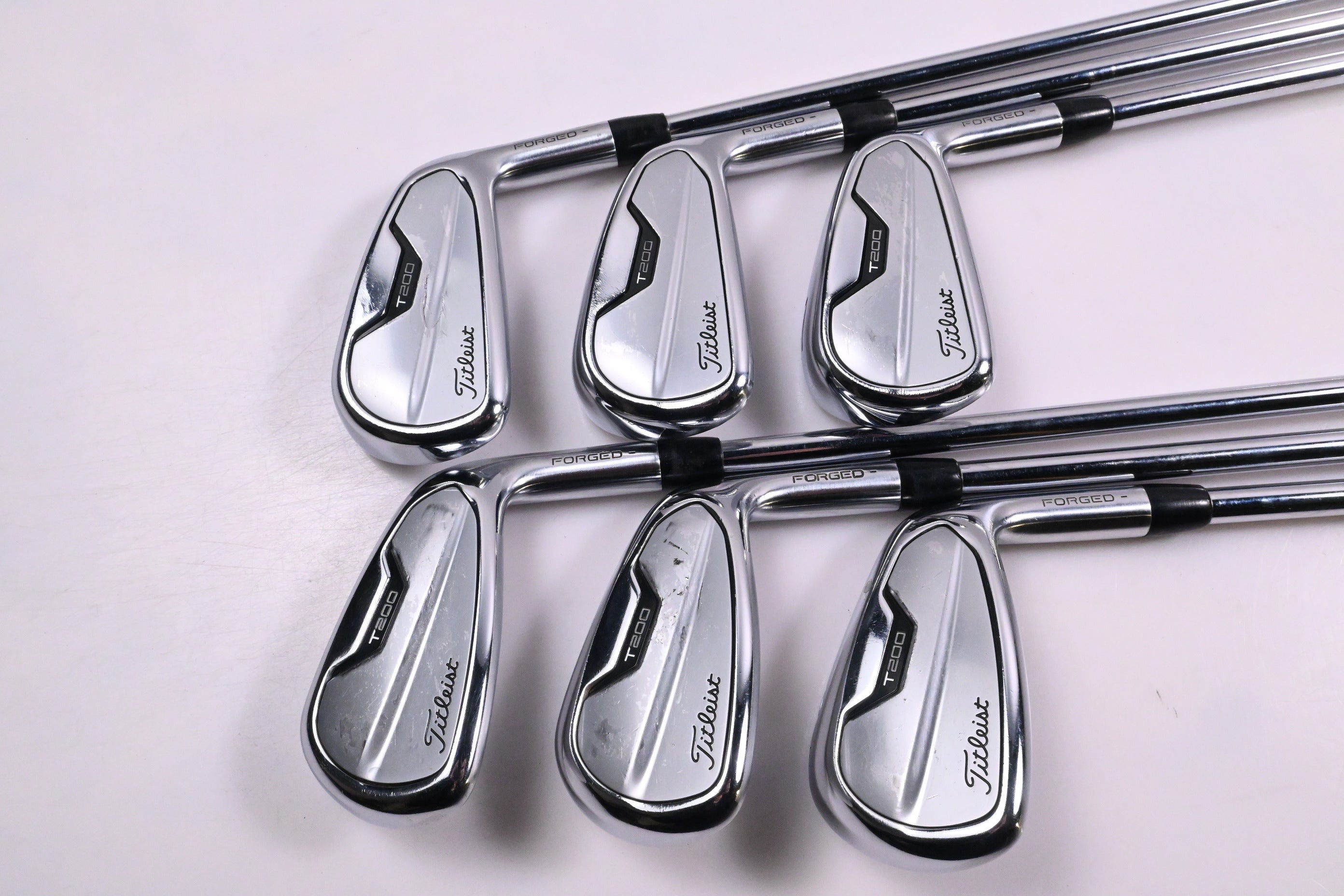 Titleist T200 2021 Irons / 5-PW / Regular Flex AMT Black R300 Shafts