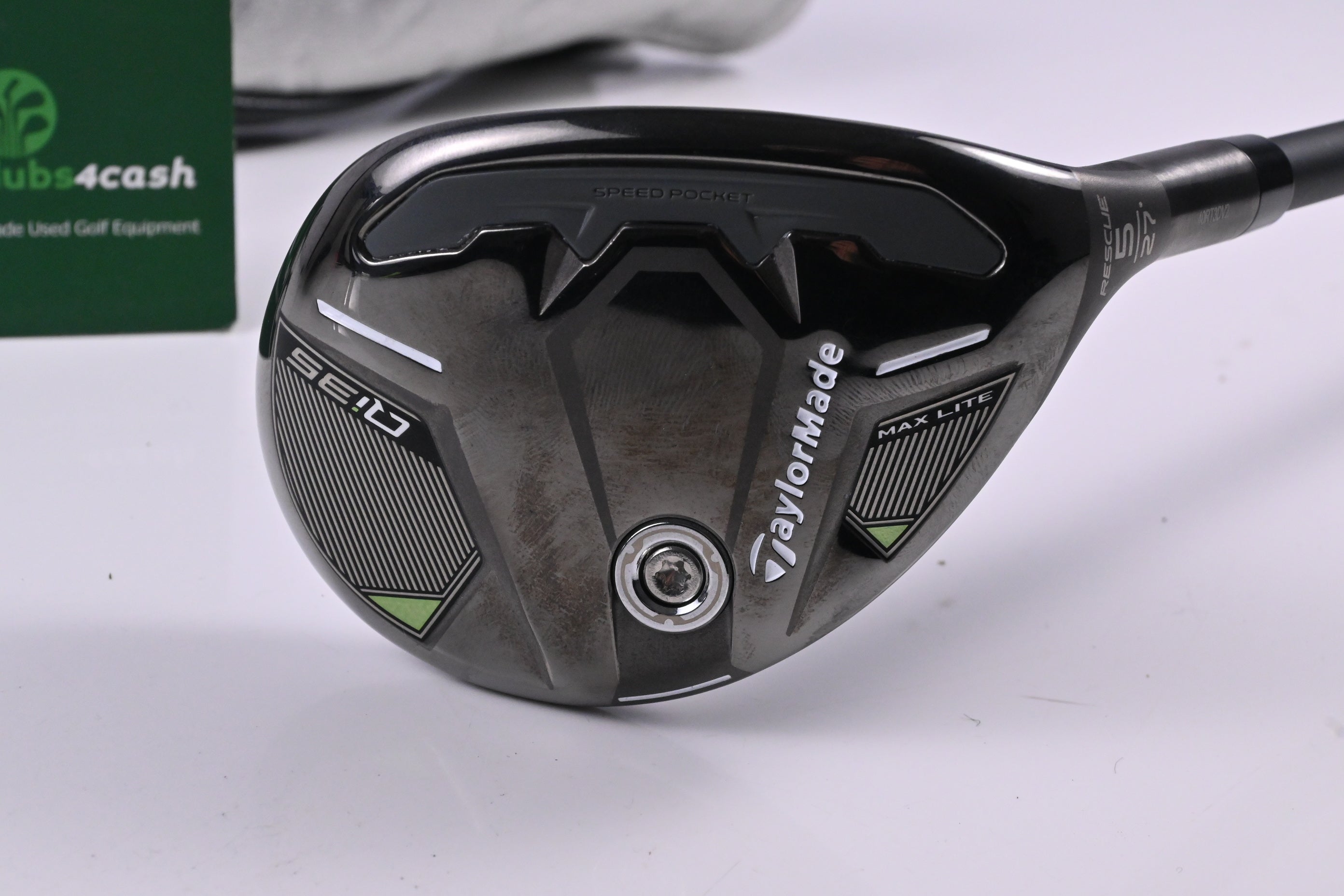 Taylormade Qi35 Max Lite #5 Hybrid / 27 Degree / Senior Flex Vanquish Blue 5