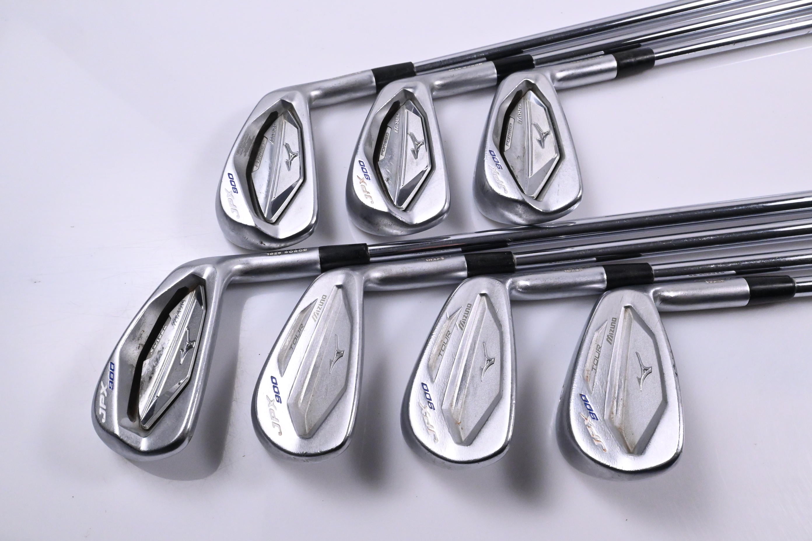 Mizuno JPX 900 Forged/Tour Combo Irons / 4-PW / Stiff Flex Project X Precision