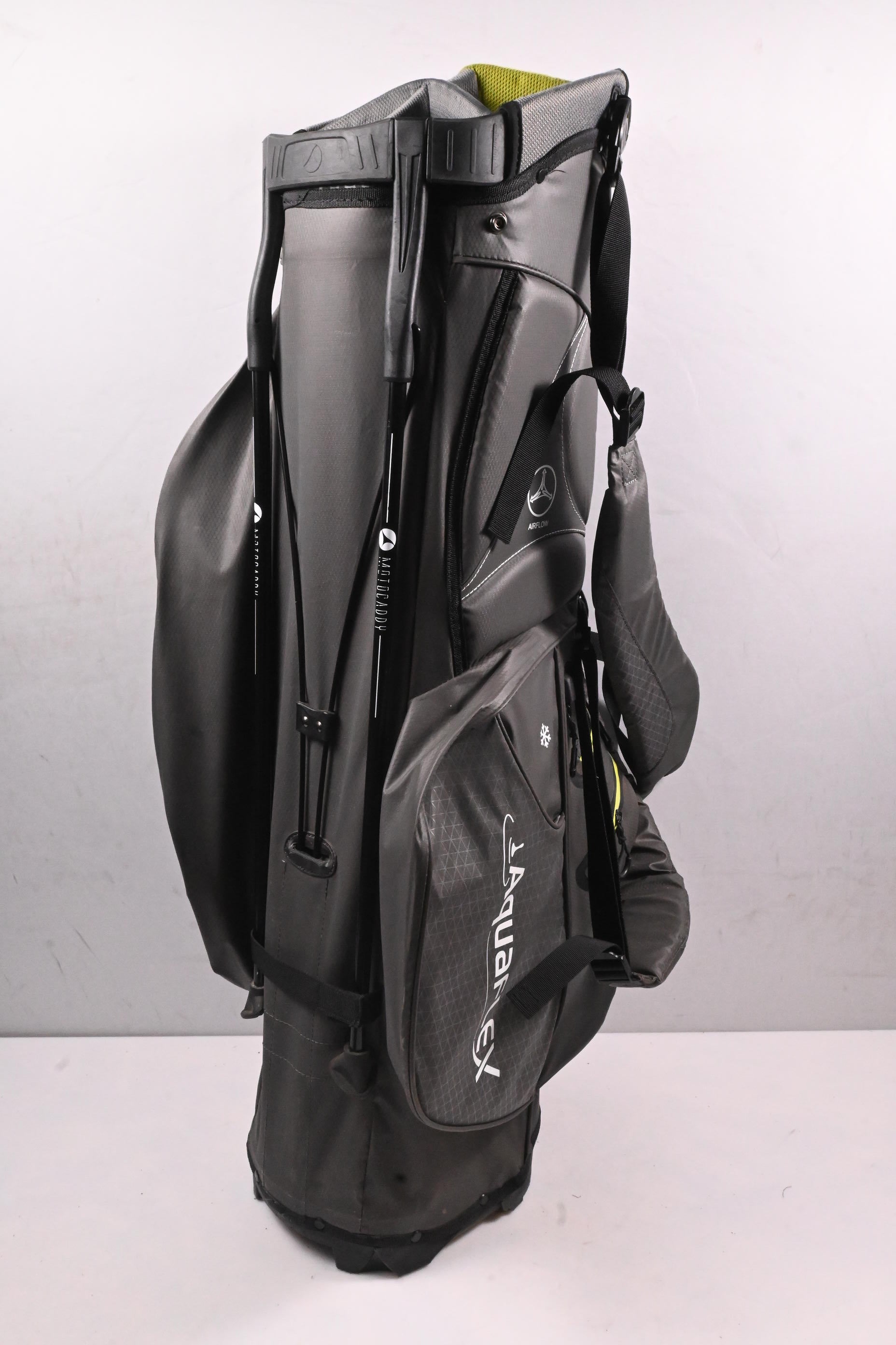 Motocaddy AquaFlex Stand Bag / 5-Way Divider / Grey, Green