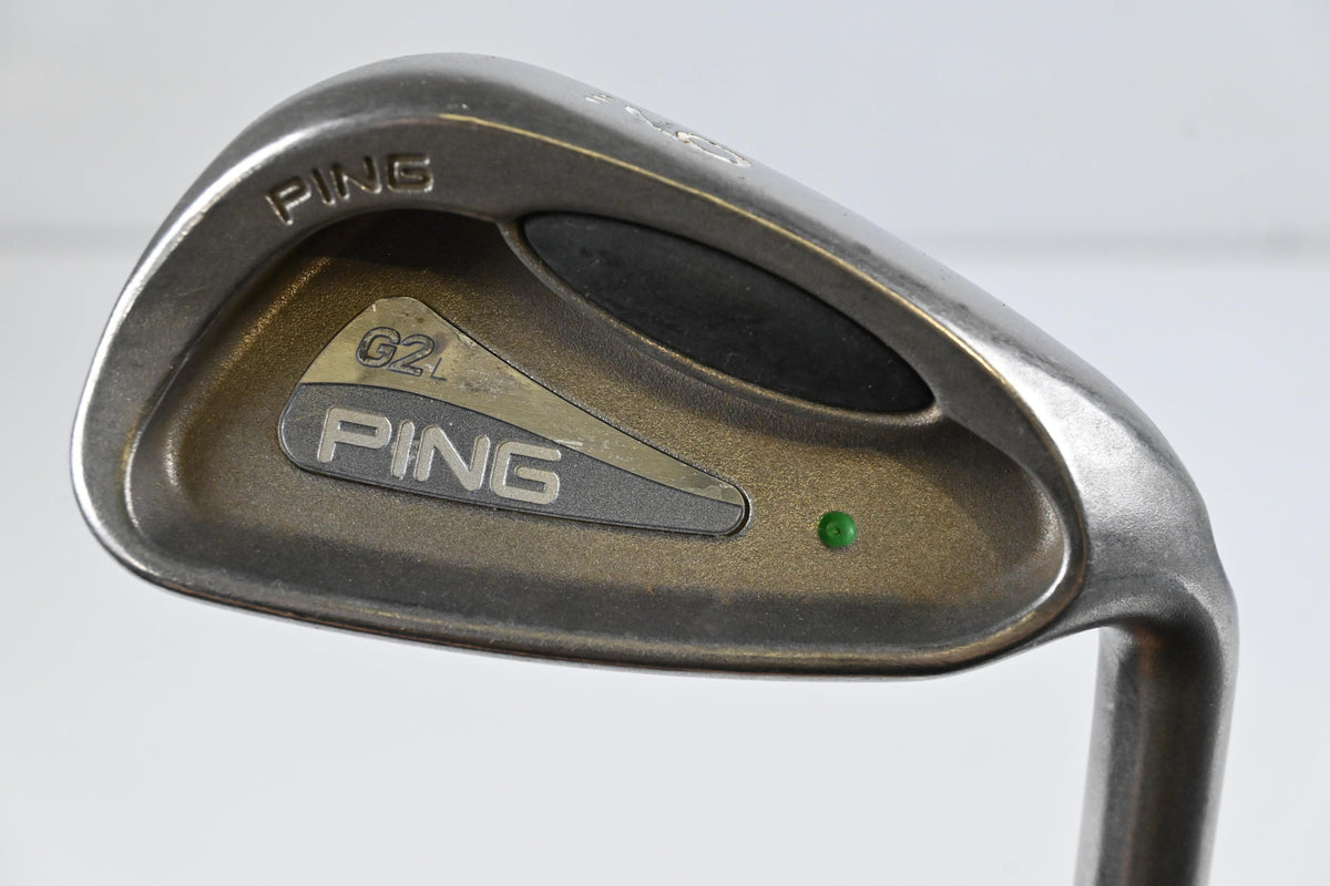 Ladies Ping G2 HL #9 Iron / Green Dot / Senior Flex Ping TFC 100 Shaft