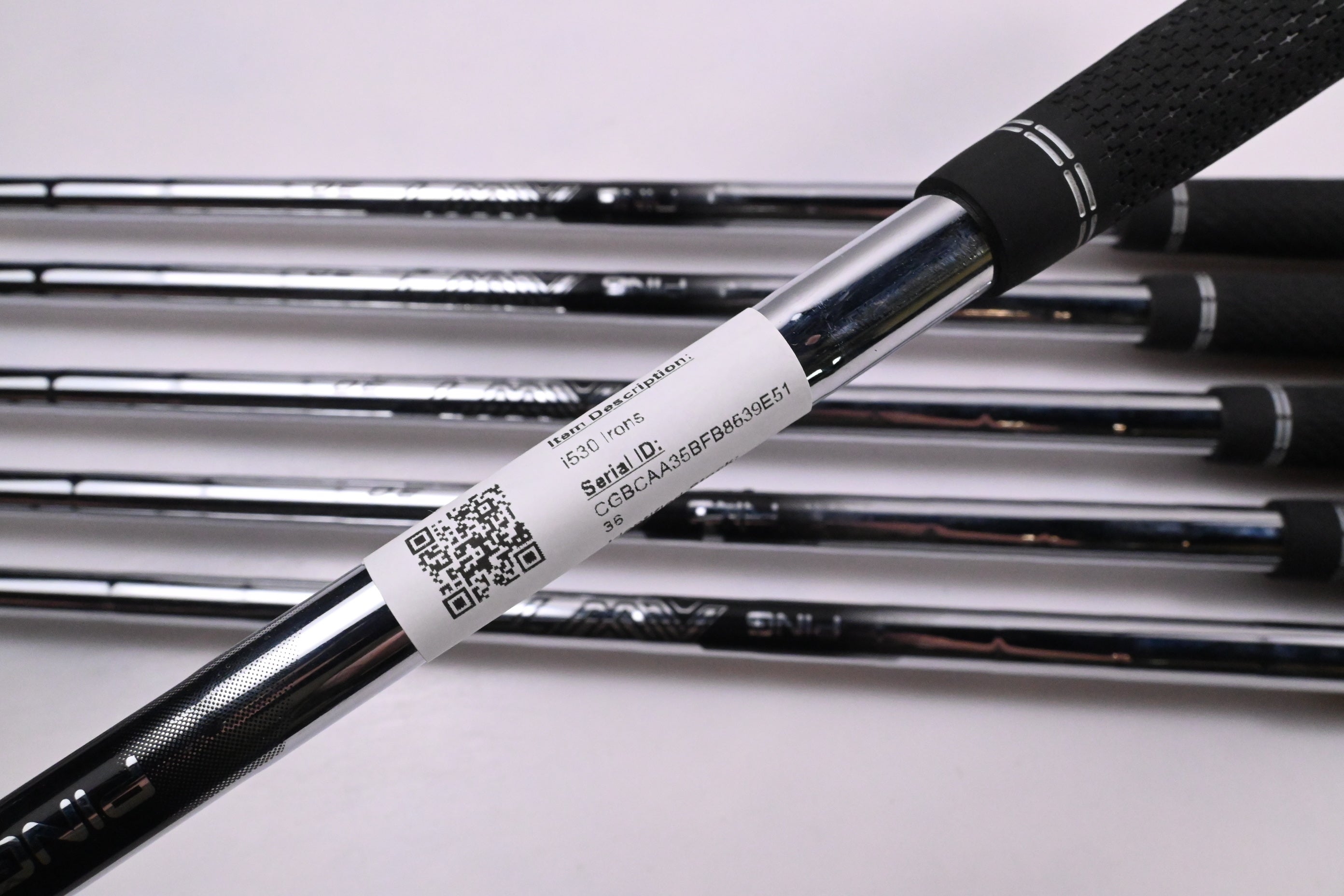 Ping i530 Irons / 6-PW+GW / Green Dot / Regular Flex Ping AWT 3.0 Shafts