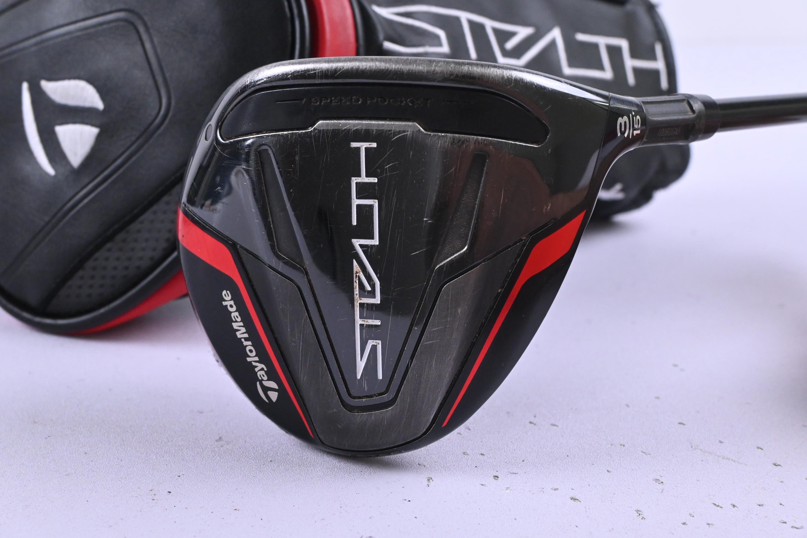 Taylormade Stealth #3 Wood / 15 Degree / Stiff Flex Fujikura Ventus Red 6 Shaft