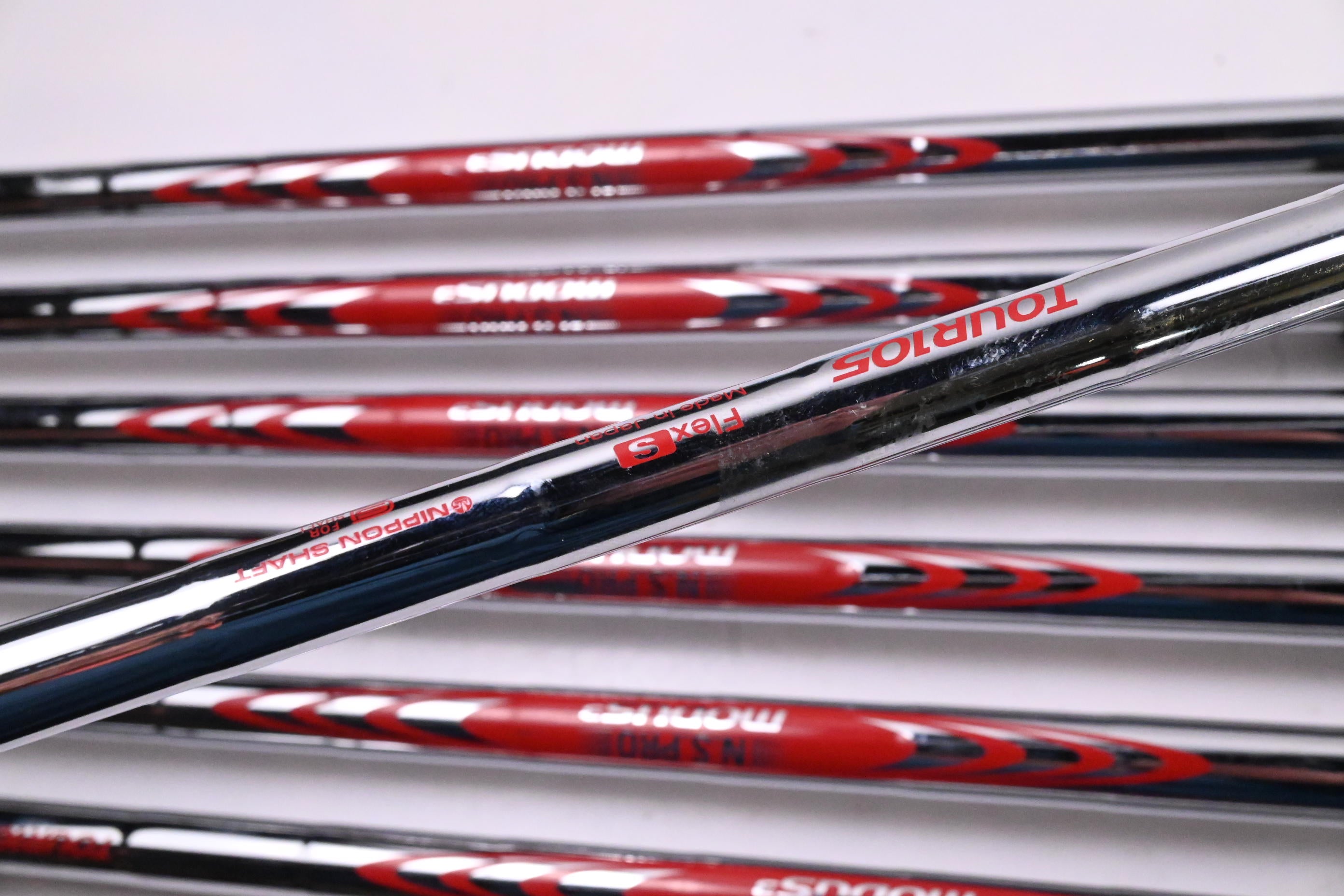 Ping i530 Irons / 5-PW+UW / White Dot / Stiff Flex N.S.PRO Modus 3 Tour 105