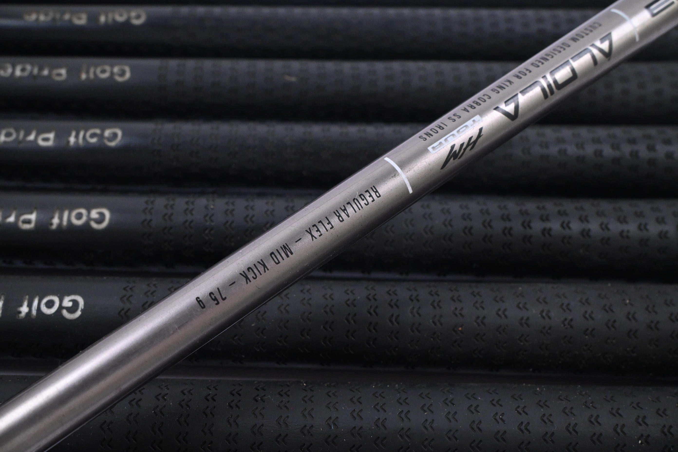 Cobra SS Irons / 3-PW+SW / Regular Flex Aldila HM Tour 75 Shafts
