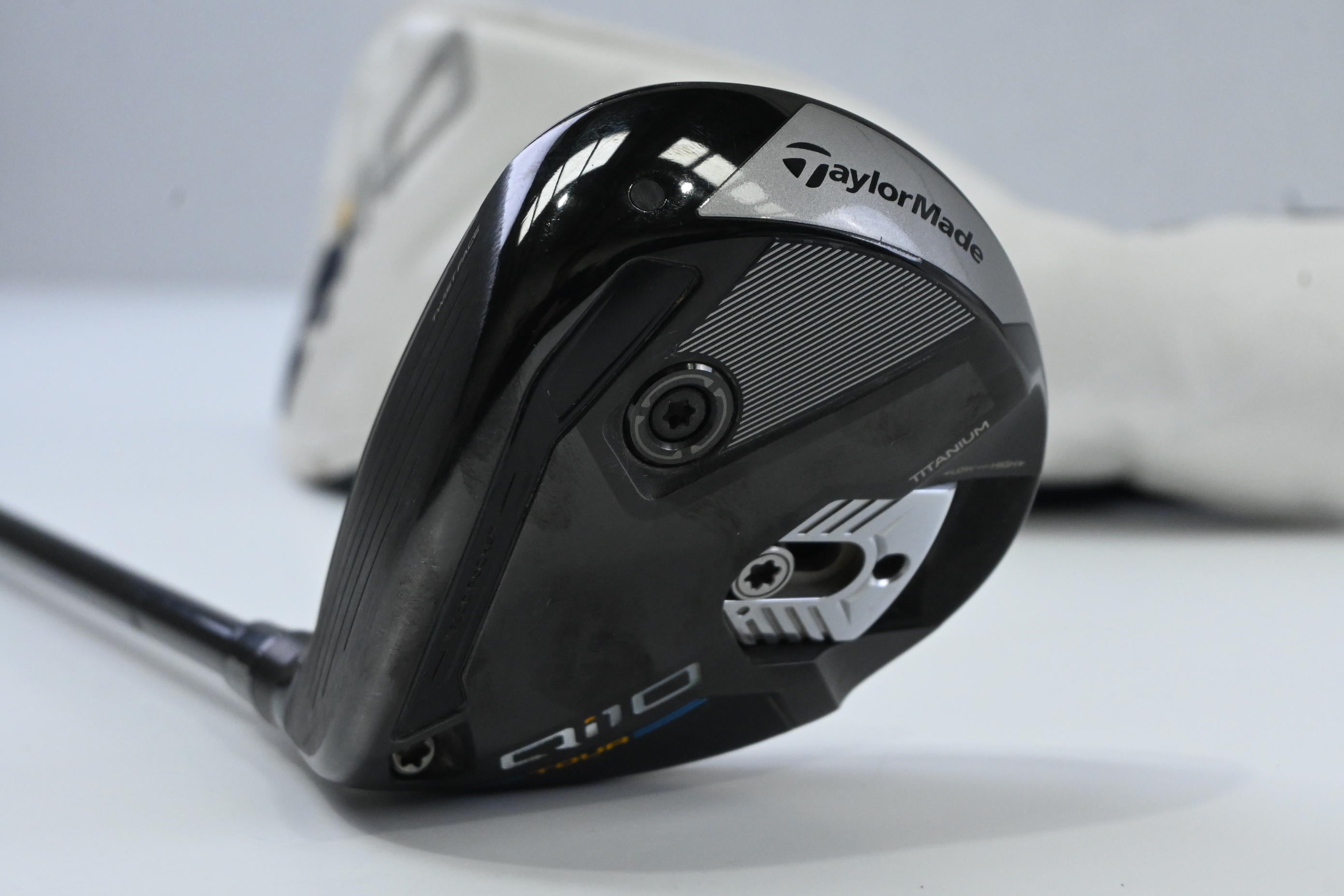 Left Hand Taylormade Qi10 Tour #3 Wood / 15 Degree / Stiff Flex Fujikura 6