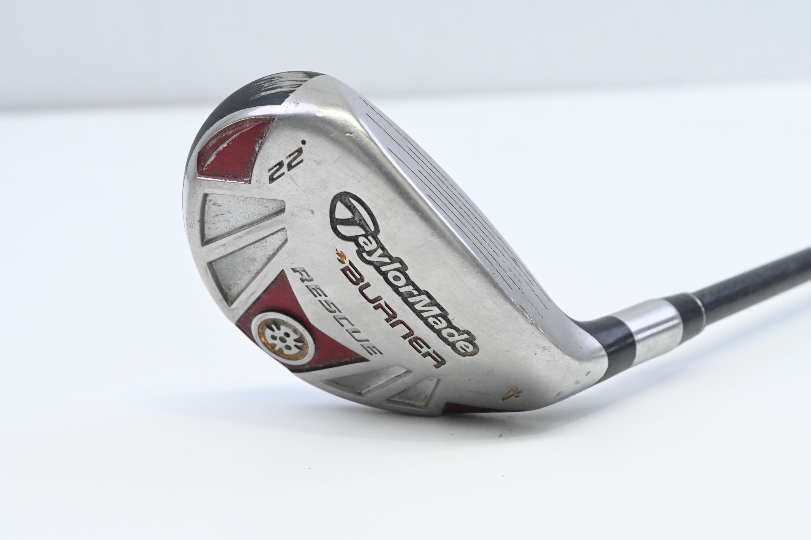 Taylormade Burner 2007 #4 Hybrid / 22 Degree / Regular Flex Taylormade Reax 65