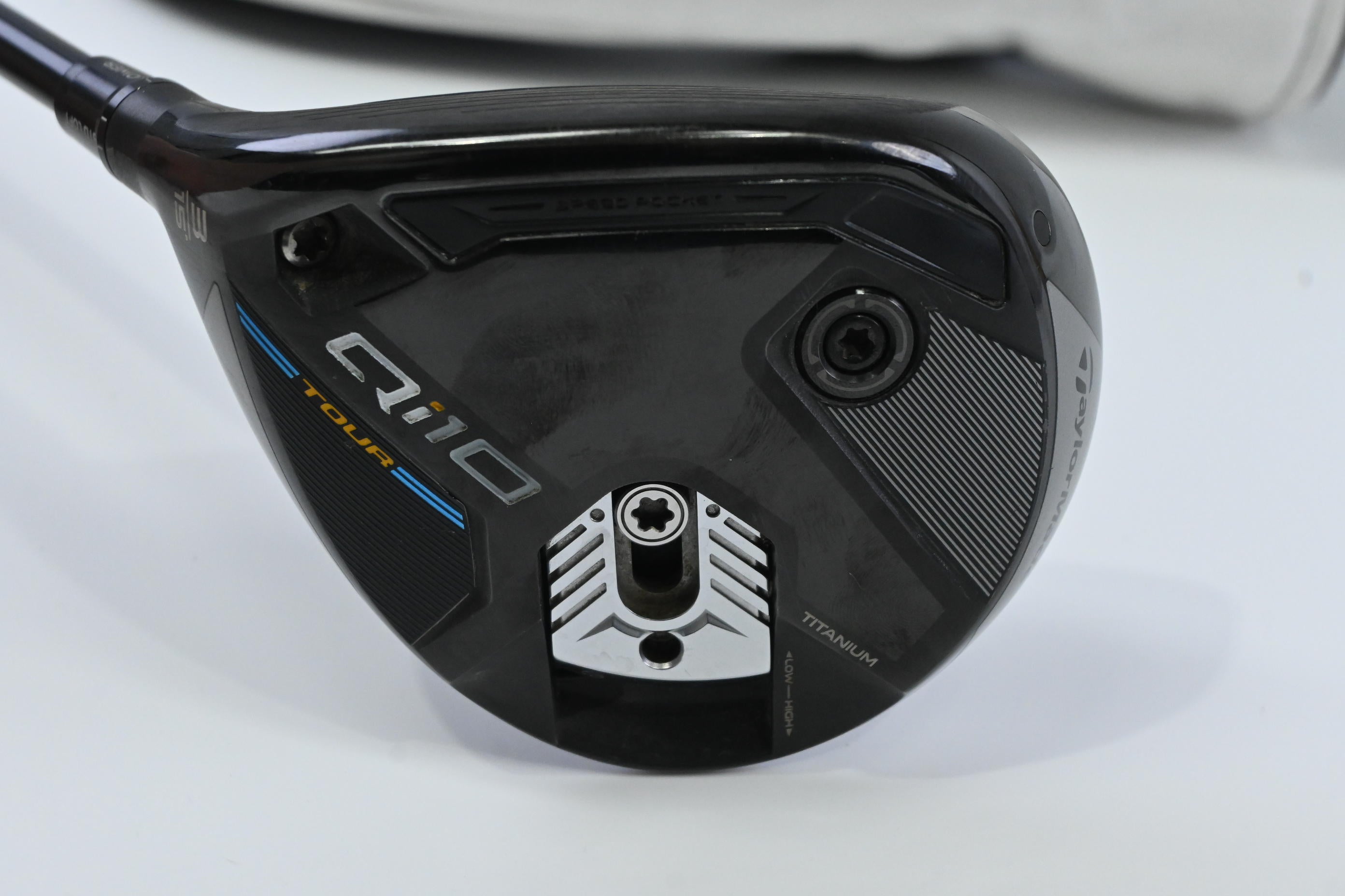Left Hand Taylormade Qi10 Tour #3 Wood / 15 Degree / Stiff Flex Fujikura 6