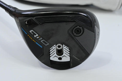 Left Hand Taylormade Qi10 Tour #3 Wood / 15 Degree / Stiff Flex Fujikura 6