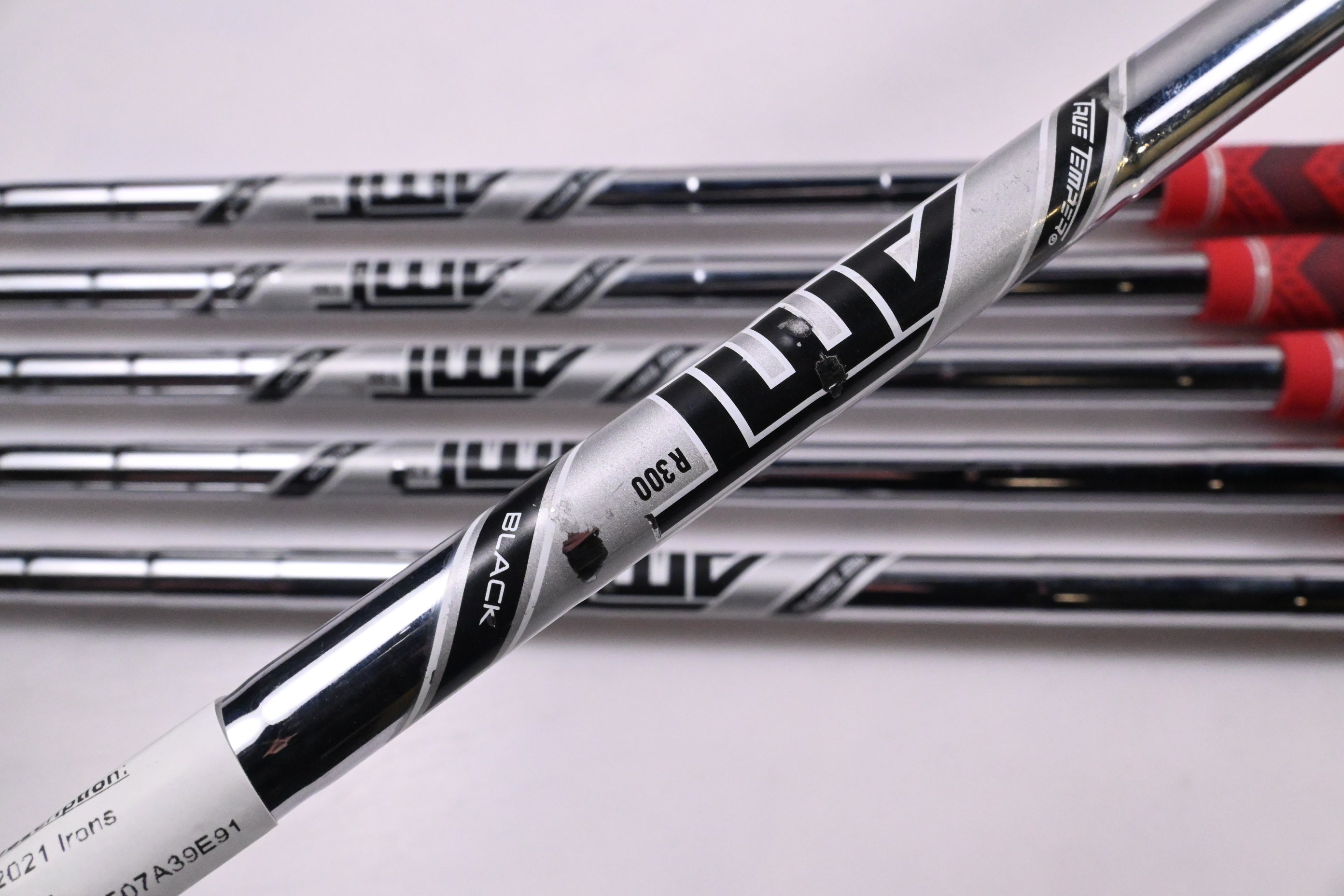 Titleist T200 2021 Irons / 5-PW / Regular Flex AMT Black R300 Shafts
