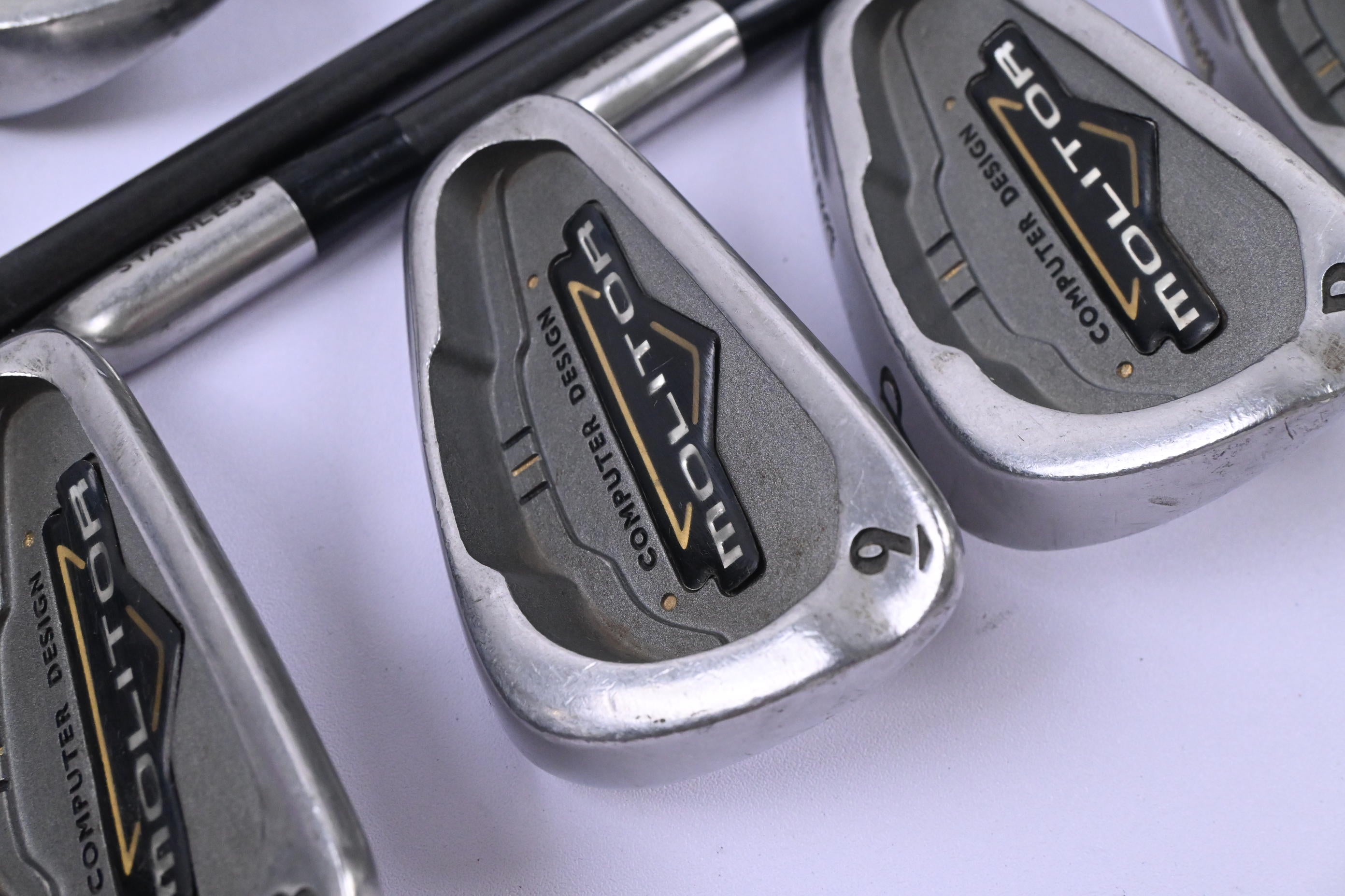 Spalding Molitor Irons / 3-PW / Regular Flex Spalding Shafts