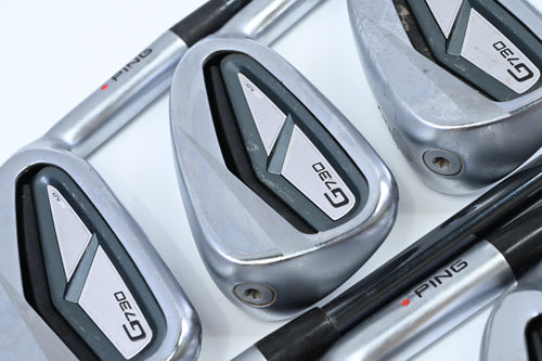 Ping G730 Irons / 6-PW+UW+56° / Red Dot / Stiff Flex UST Recoil Dart 75 Shafts