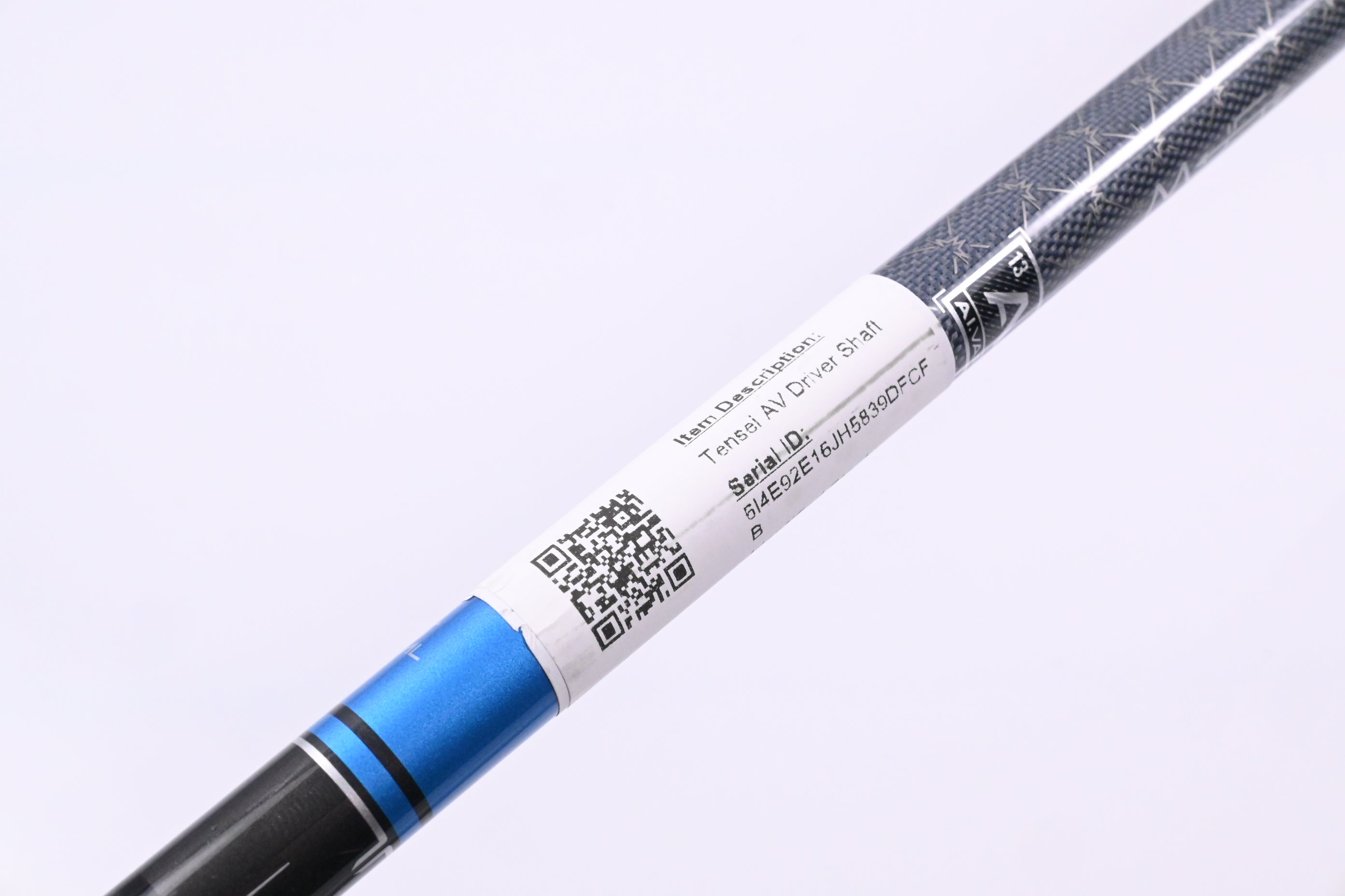 Tensei AV Series Blue 55 Driver Shaft / Regular Flex / Titleist Adapter