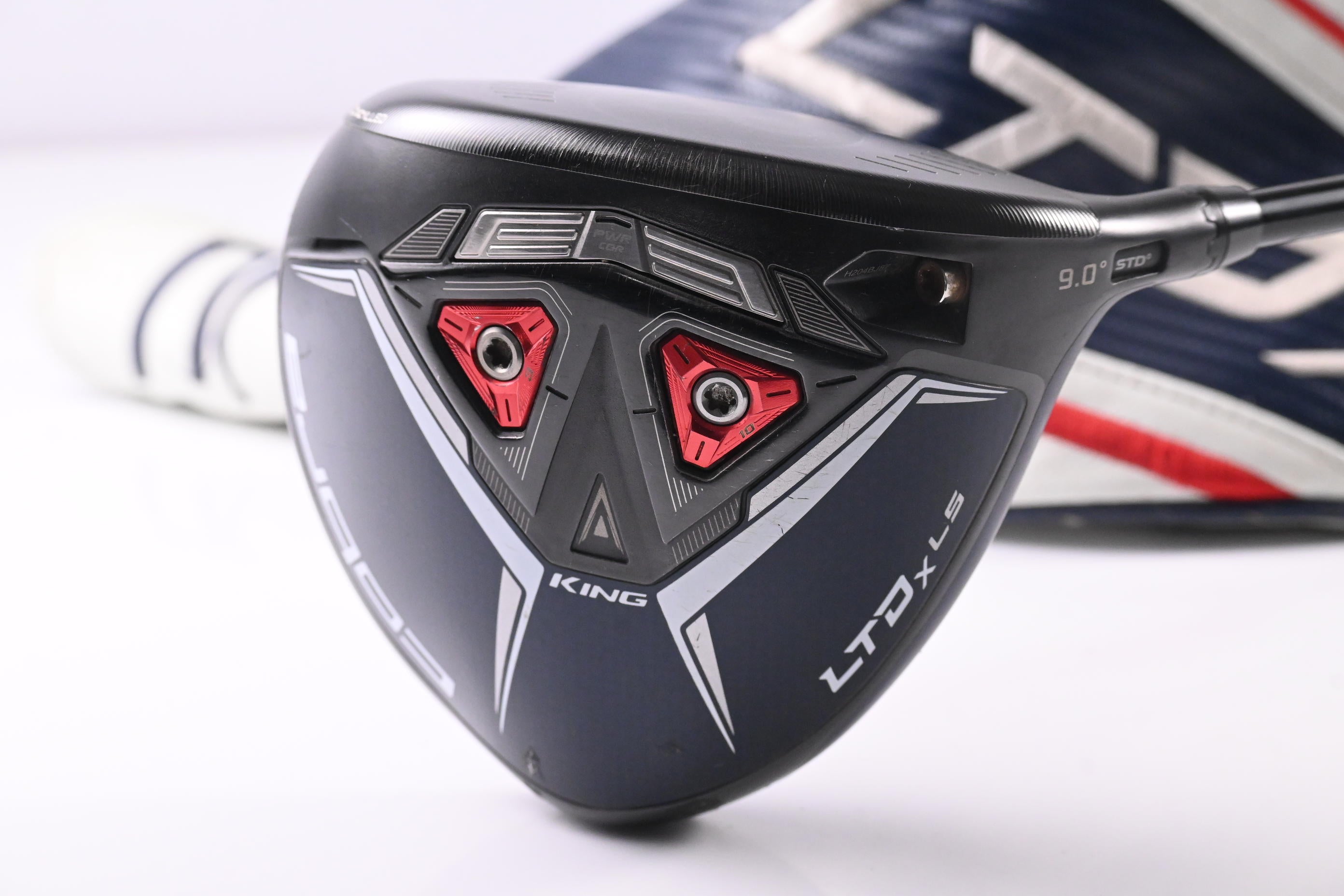 Cobra LTDx LS Driver / 9 Degree / Stiff Flex Tensei AV Raw White 65 Shaft