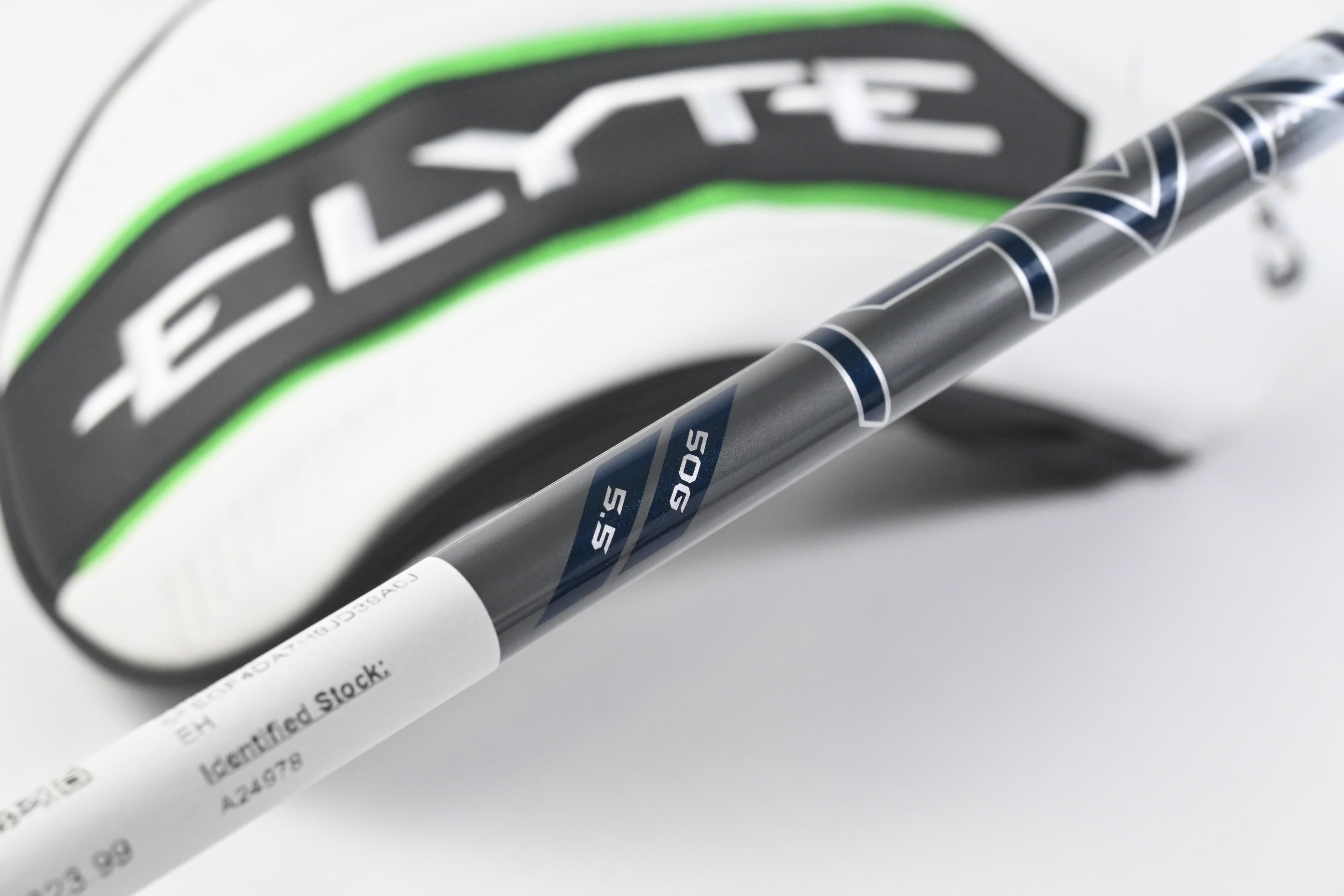 Left Hand Callaway Elyte Driver / 10.5 Degree / Regular Flex Denali Charcoal 50