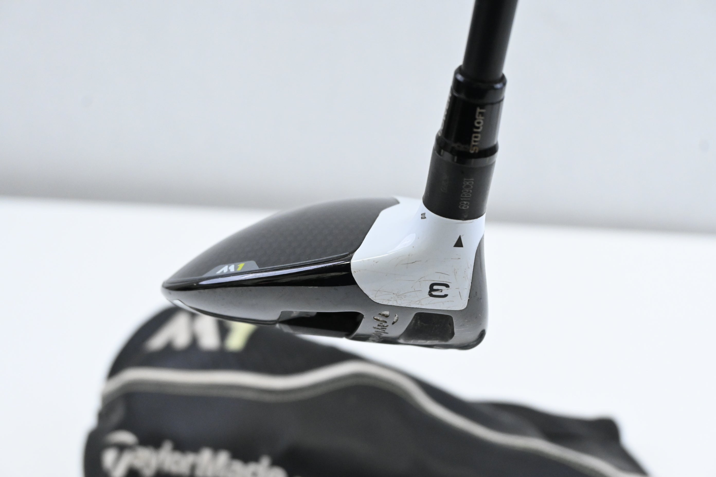 Left Hand Taylormade M1 2017 #3 Wood / 15 Degree / Stiff Flex HZRDUS Black 62
