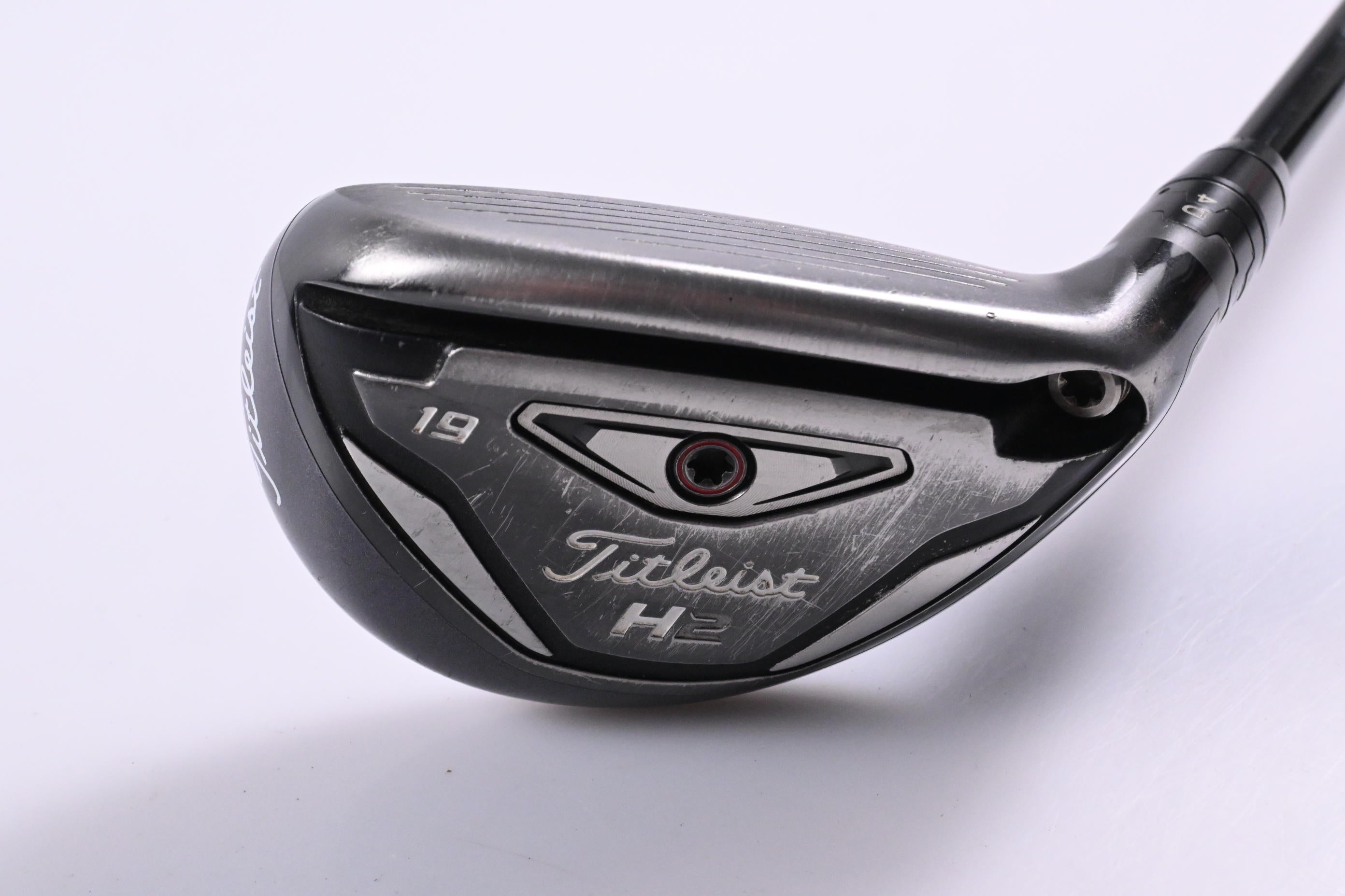 Titleist 816 H2 #3 Hybrid / 19 Degree / Stiff Flex HZRDUS Smoke RDX Black 80