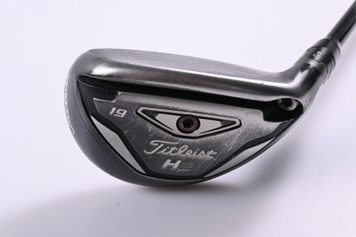 Titleist 816 H2 #3 Hybrid / 19 Degree / Stiff Flex HZRDUS Smoke RDX Black 80