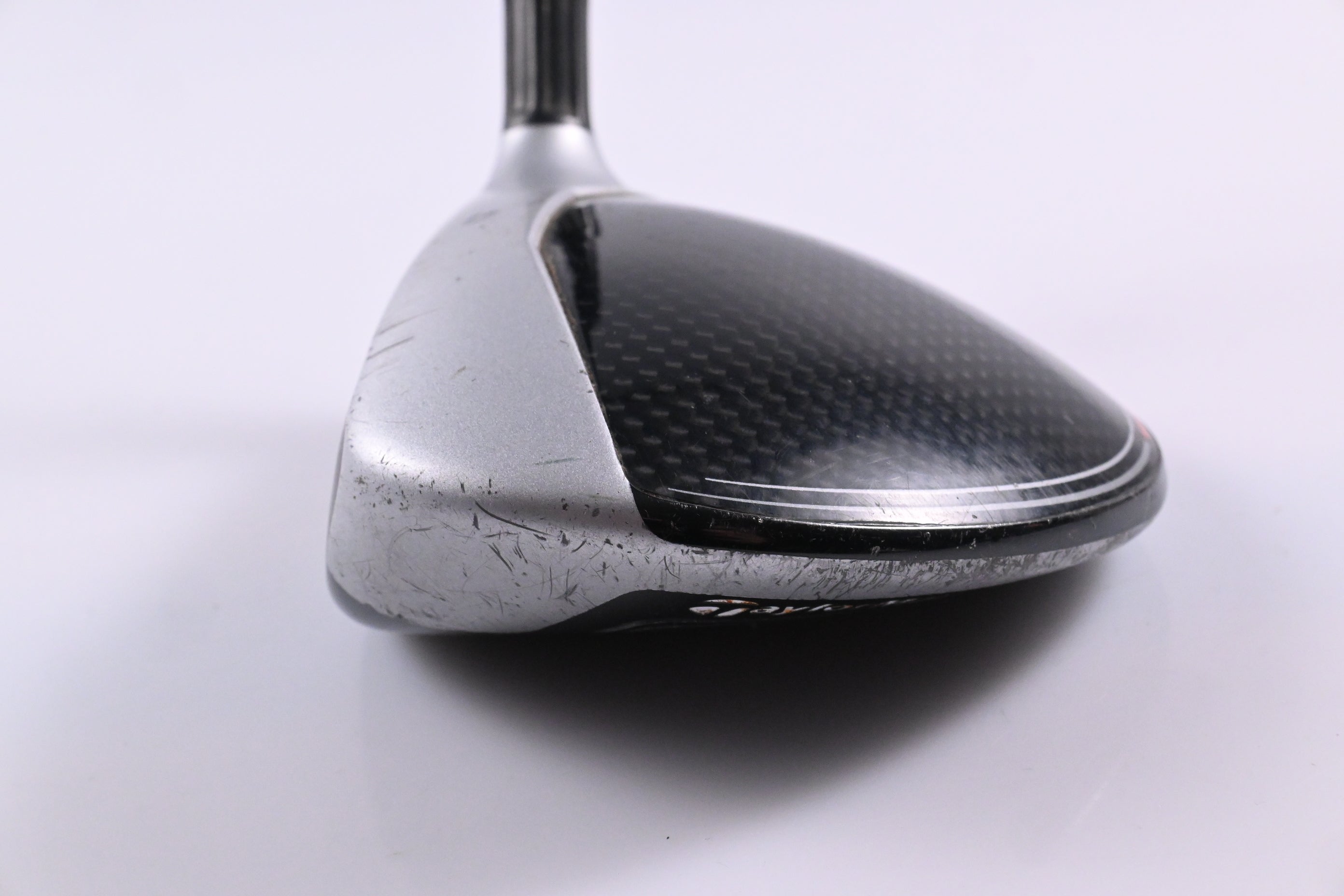 Left Hand Taylormade M4 #3 Wood / 15 Degree / Regular Flex Atmos Red 5 Shaft