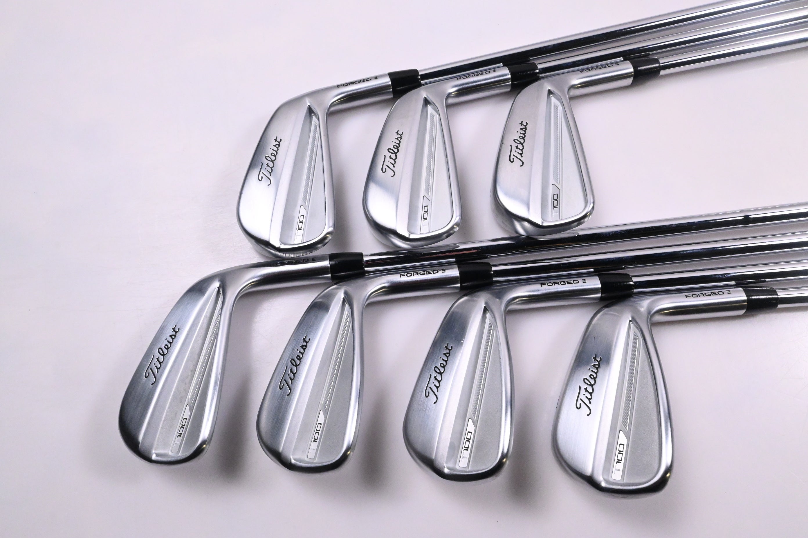 Titleist T100 2023 Irons / 4-PW / Stiff Flex AMT Tour White S300 Shafts