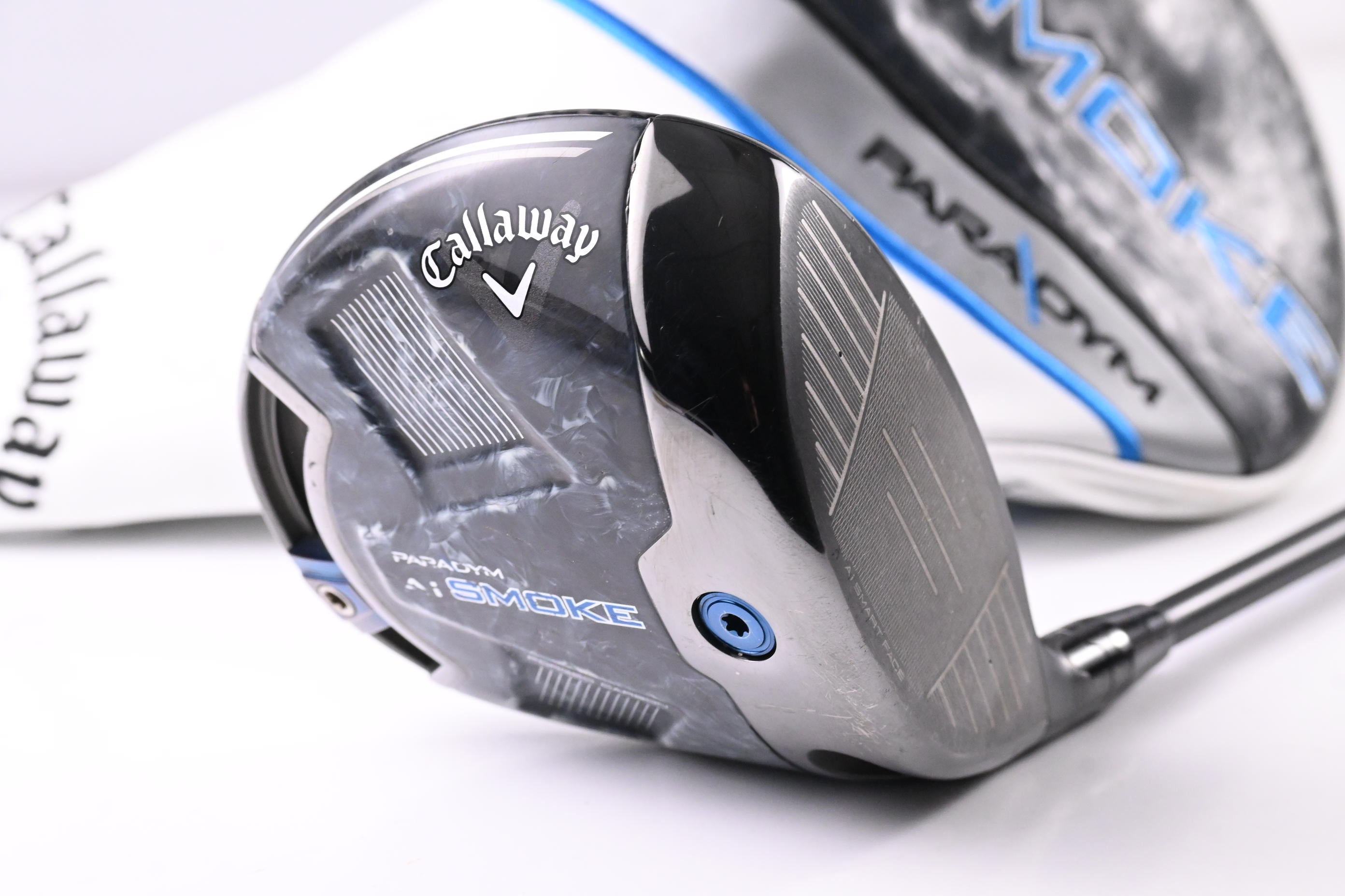Callaway Paradym Ai Smoke Max Driver / 9 Degree / Stiff Flex Rogue White 60