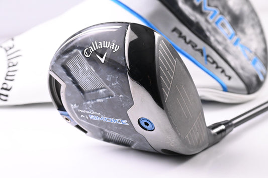Callaway Paradym Ai Smoke Max Driver / 9 Degree / Stiff Flex Rogue White 60