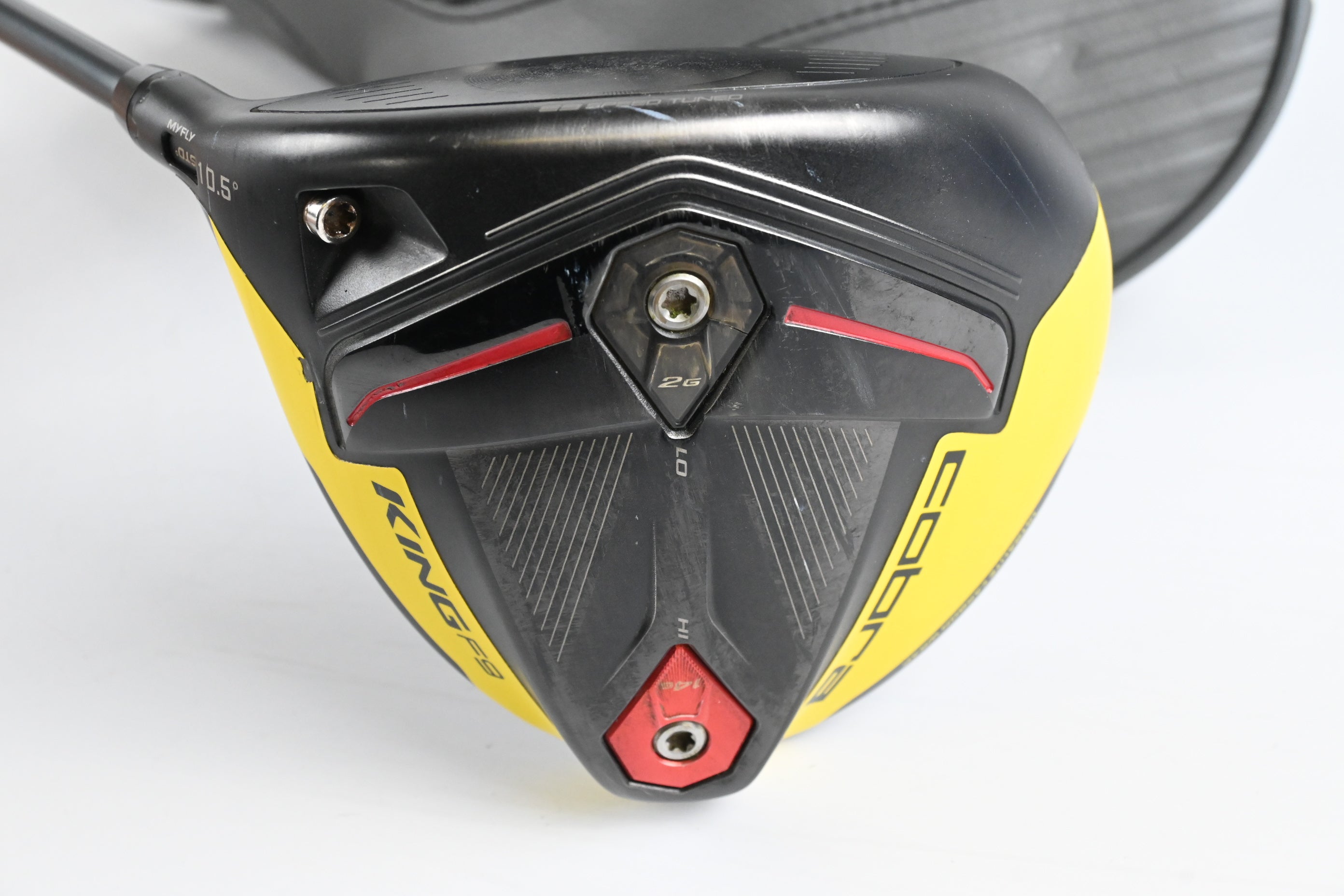 Left Hand Cobra King F9 Driver / 10.5 Degree / Regular Flex HZRDUS Smoke iM10 60