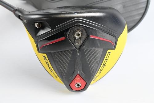 Left Hand Cobra King F9 Driver / 10.5 Degree / Regular Flex HZRDUS Smoke iM10 60