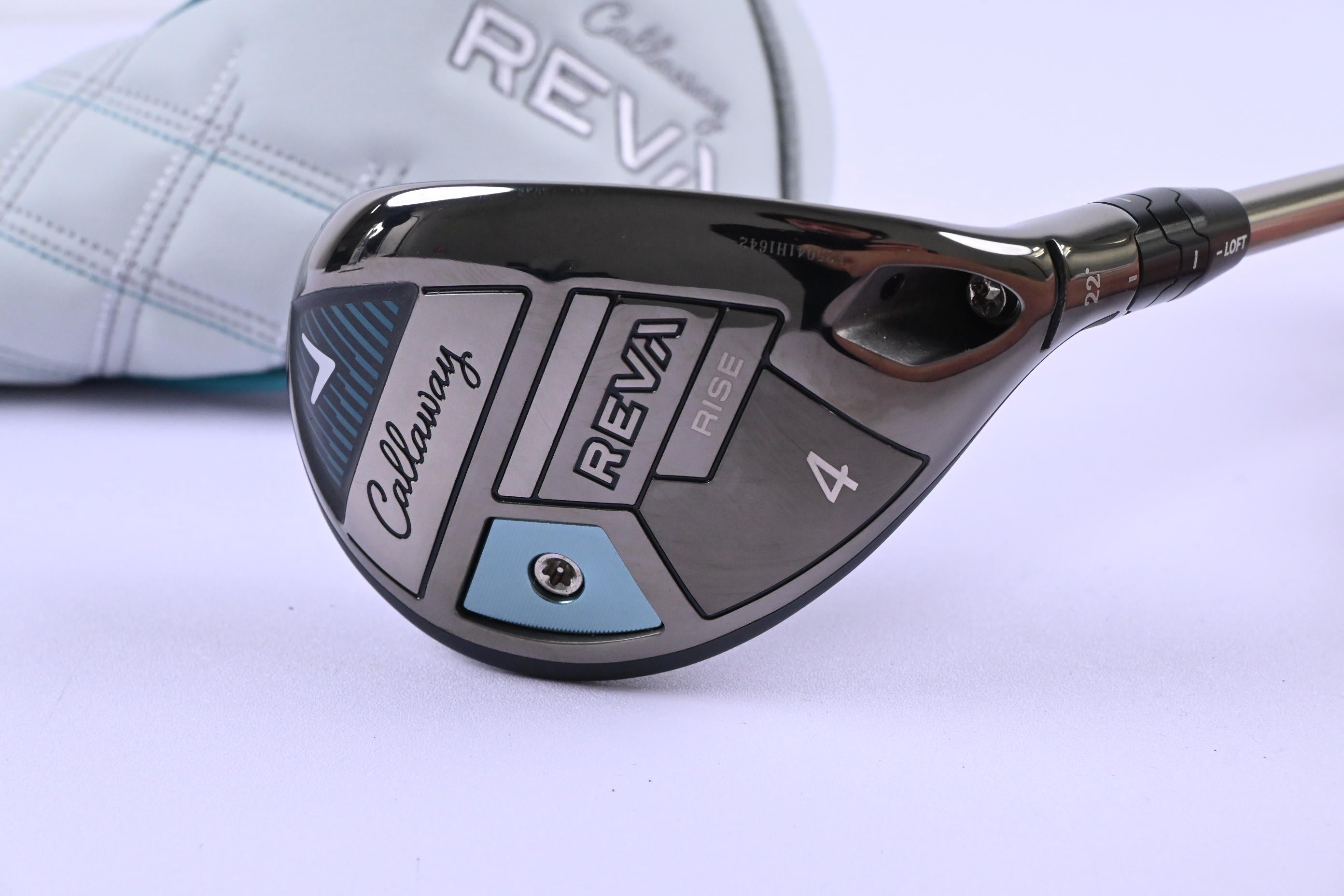 Ladies Callaway Reva Rise #4 Hybrid / 22 Degree / Ladies Flex UST LIN-Q LTE 4