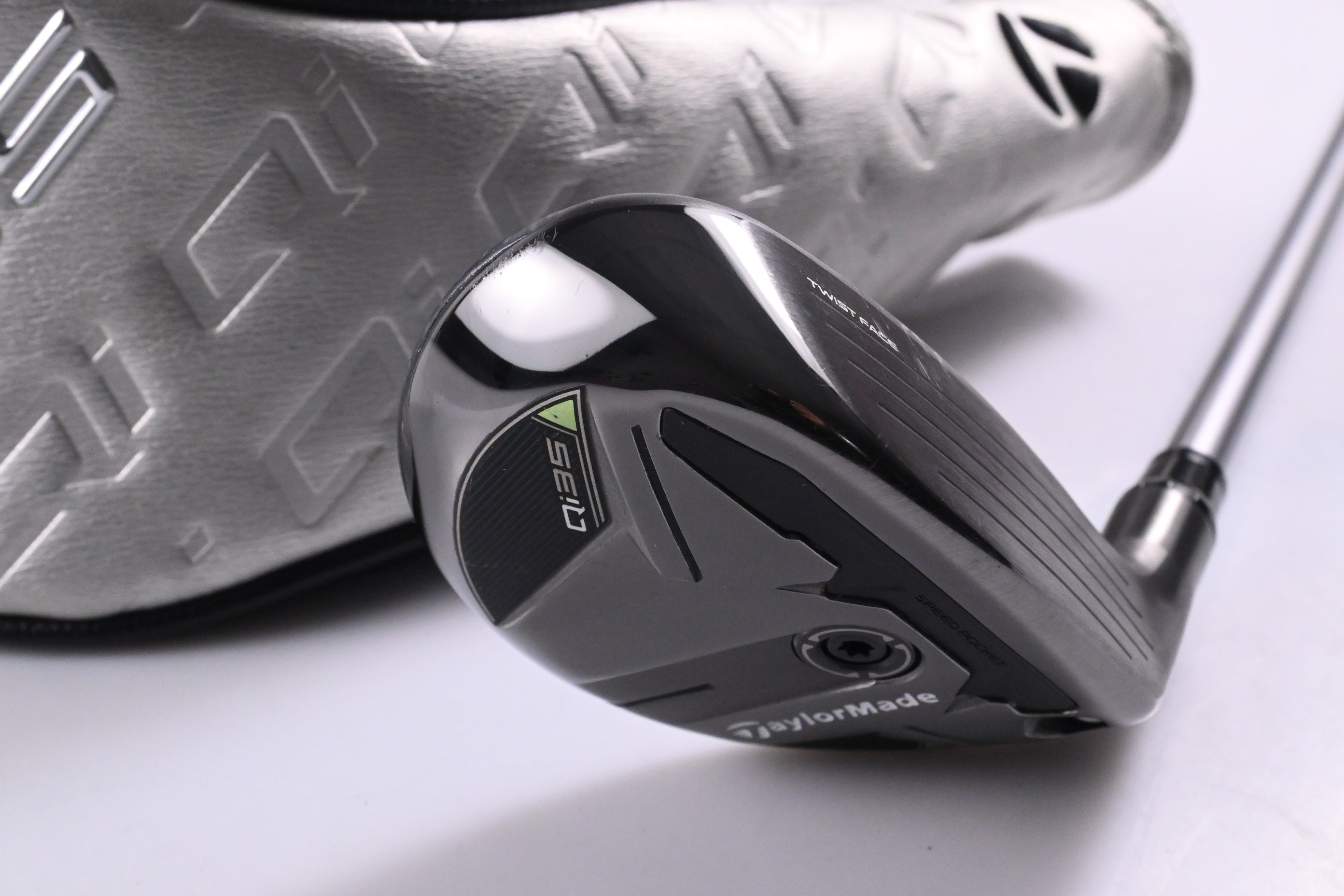Taylormade Qi35 #2 Hybrid / 17 Degree / Stiff Flex Speeder NX TCS 60 Shaft