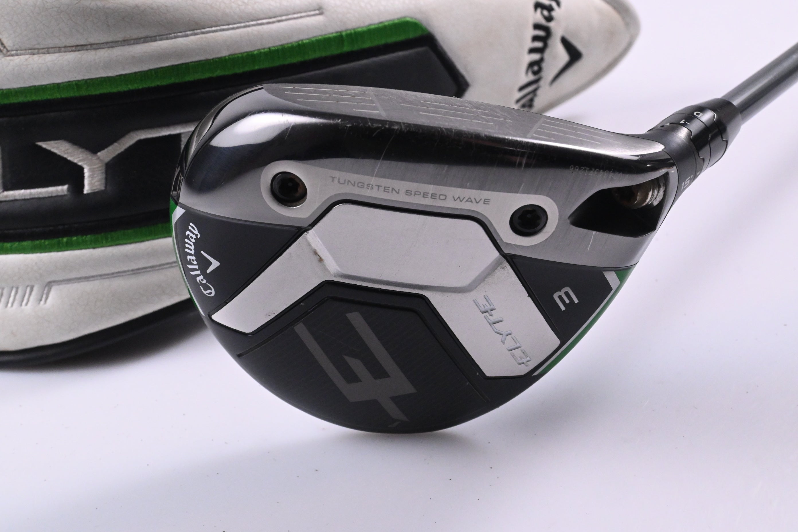 Callaway Elyte #3 Wood / 15 Degree / Stiff Flex Denali Charcoal 60 Shaft
