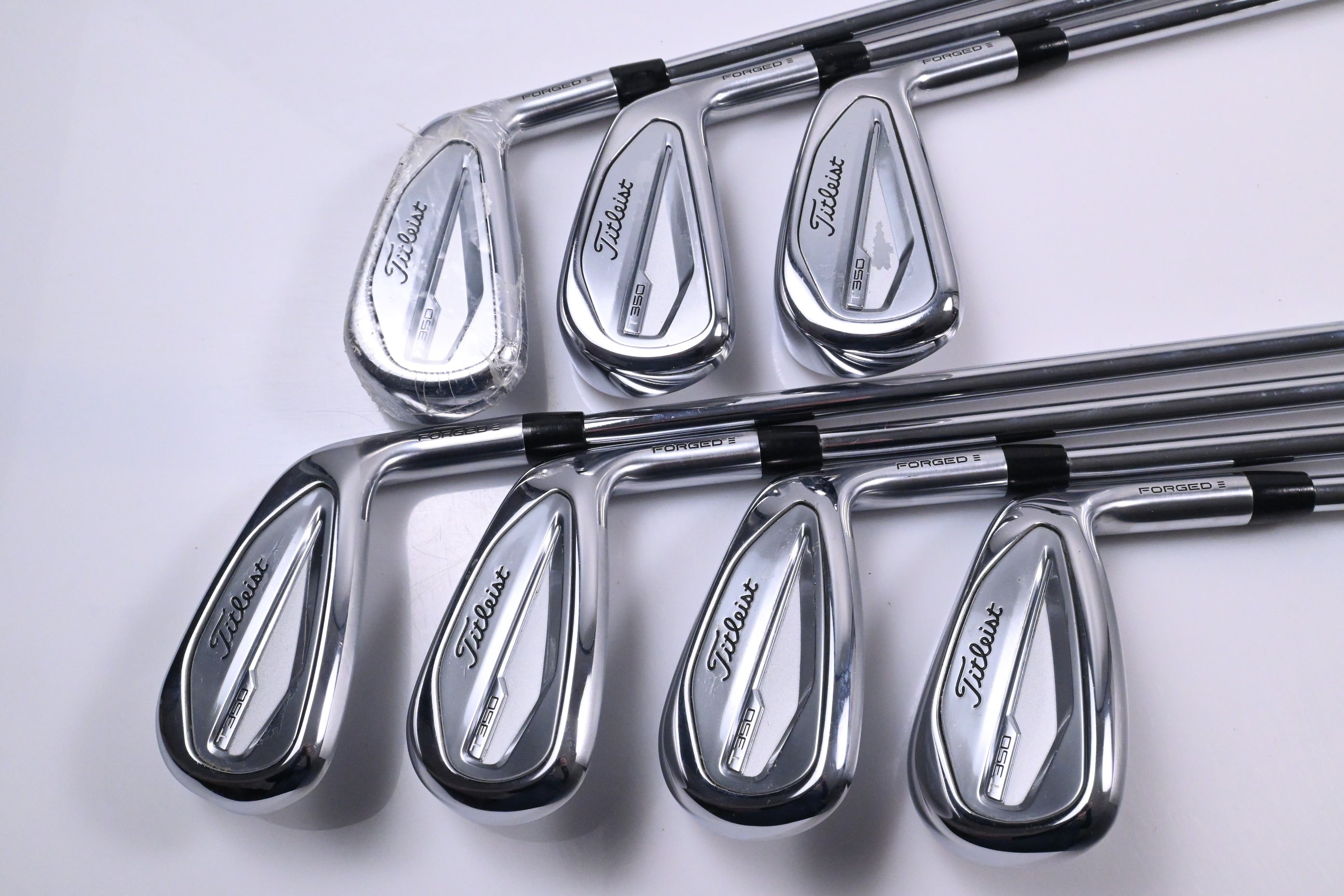 Titleist T350 Irons / 5-PW+48° / Regular Flex AMT Red R300 Shafts