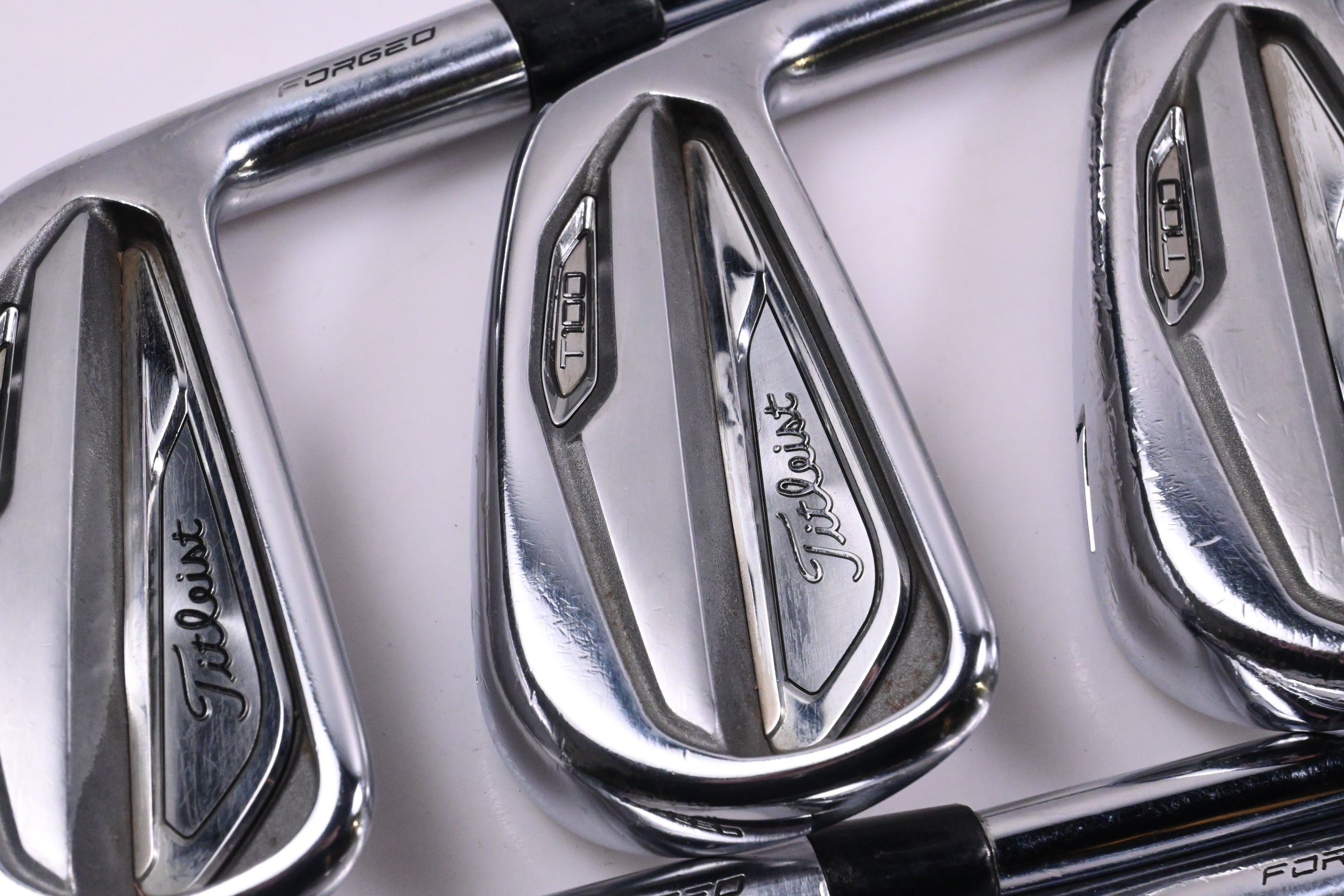 Titleist T100 2019 Irons / 5-PW / Regular Flex AMT Black R300 Shafts