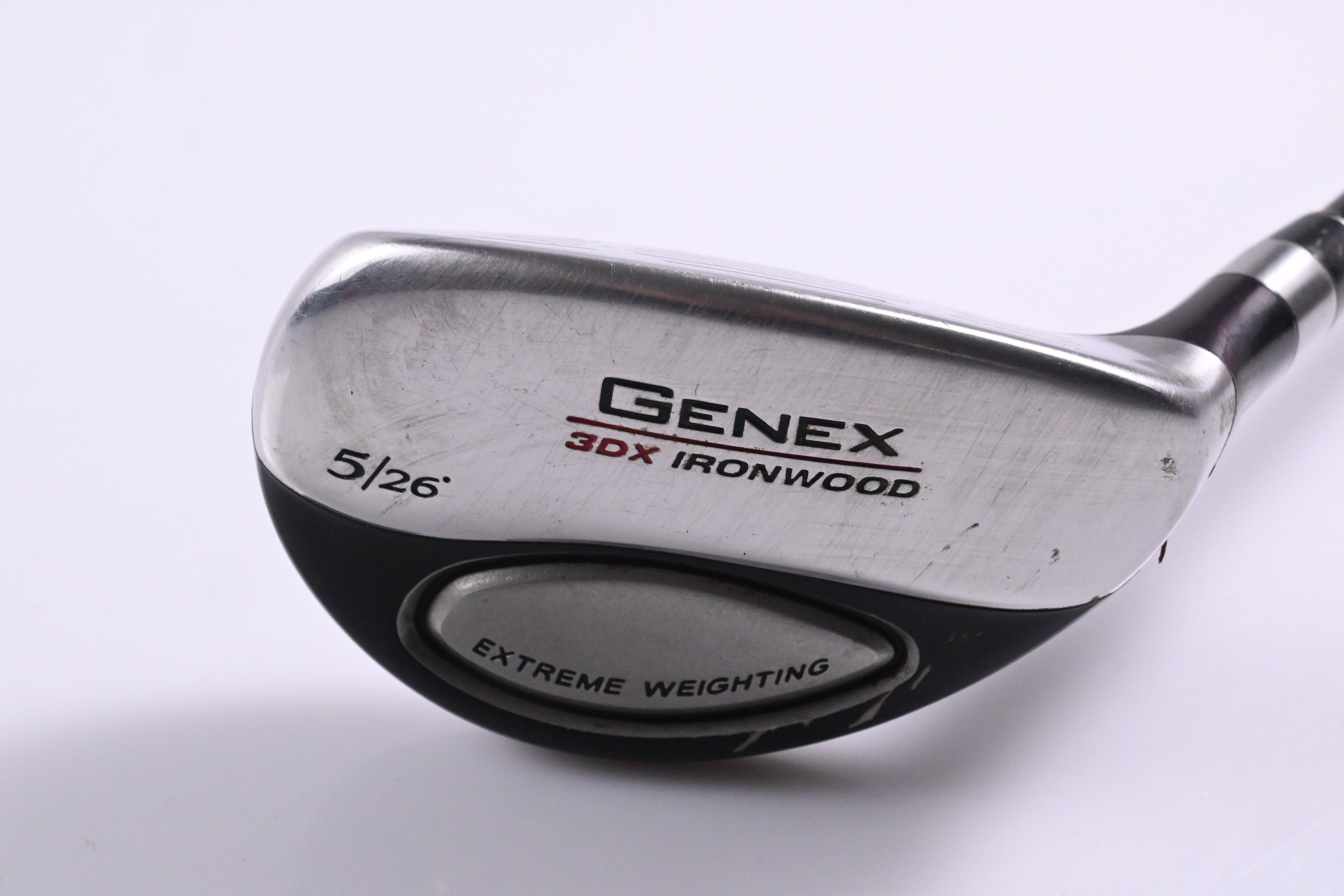 Nickent Genex 3DX #5 Hybrid / 26 Degree / Regular Flex Nickent 75 Shaft