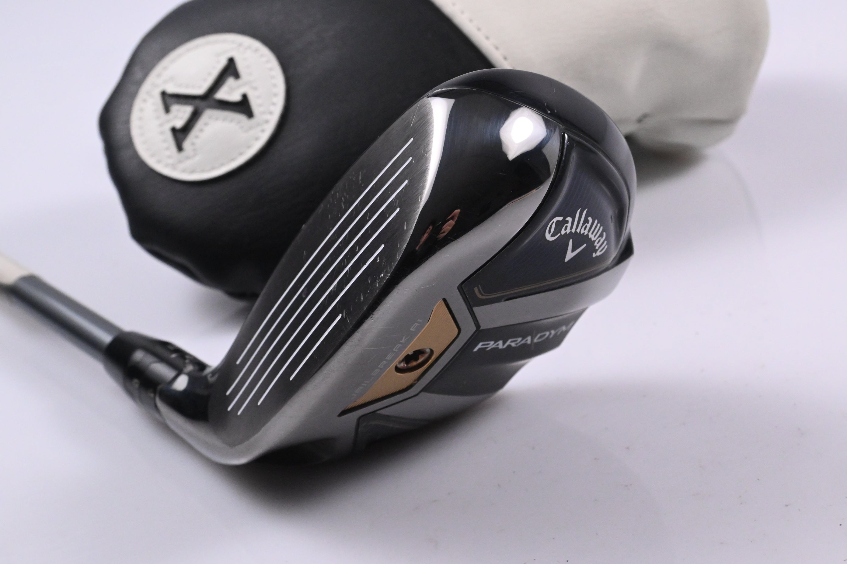 Left Hand Callaway Paradym #3 Hybrid / 18 Degree / Regular Flex HZRDUS Silver 65
