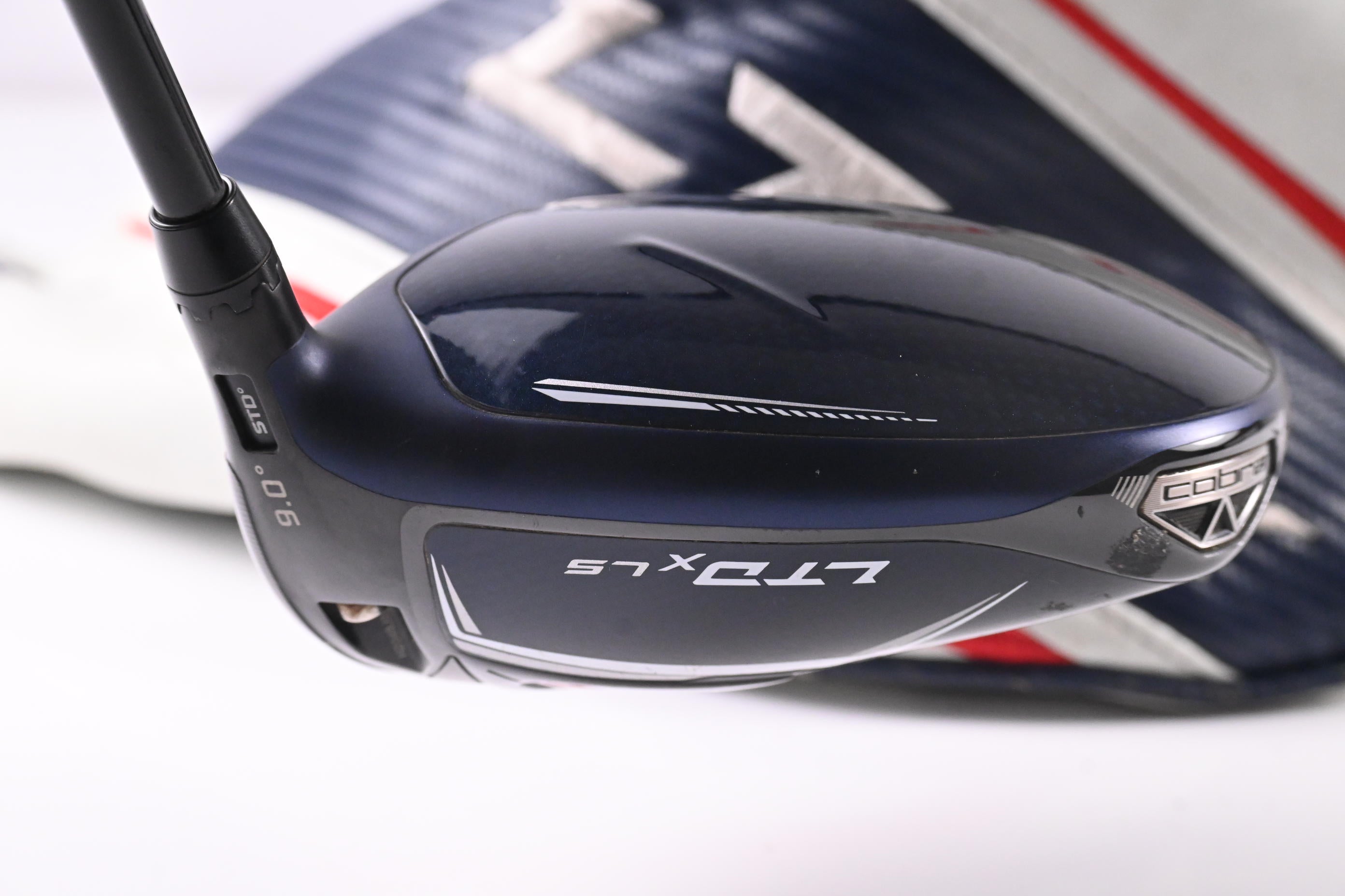 Cobra LTDx LS Driver / 9 Degree / Stiff Flex Tensei AV Raw White 65 Shaft