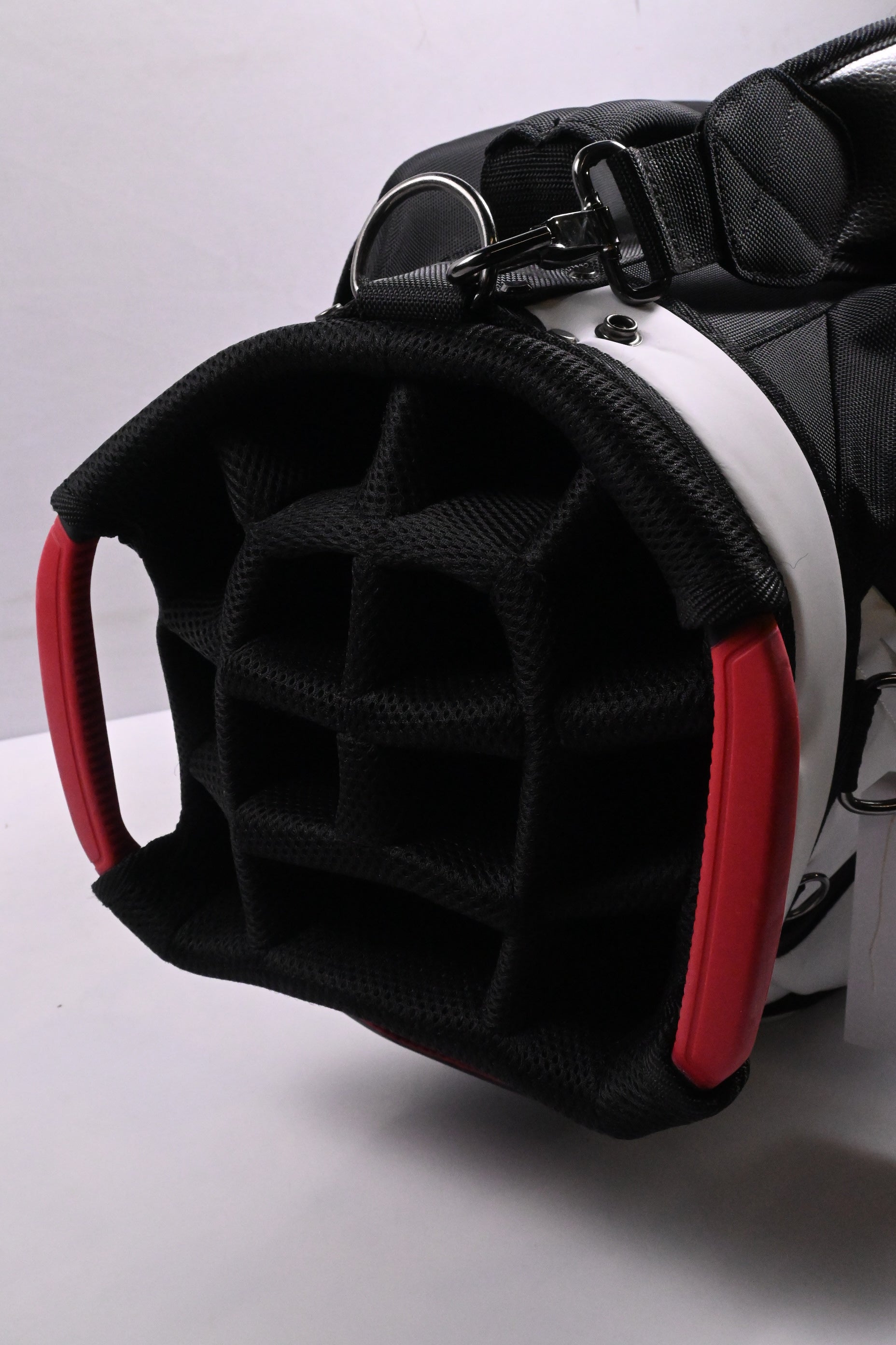 Srixon Tour Cart Bag / 14-Way Divider / White, Black, Red