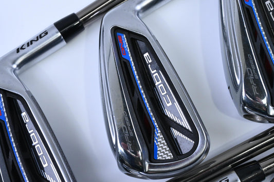 Cobra King Radspeed One Length Irons / 5-PW+GW / Senior Flex Recoil ESX 460