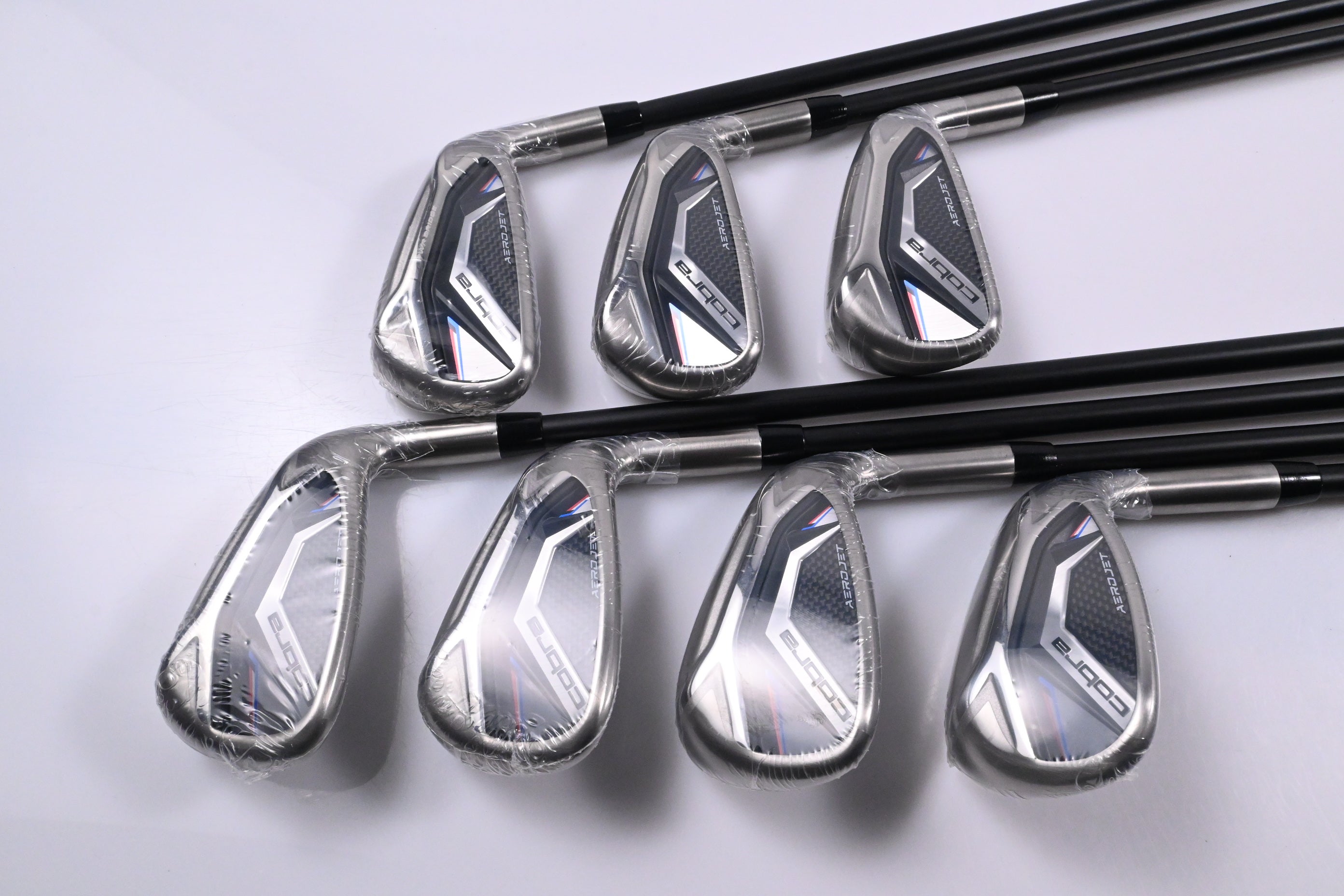 Cobra Aerojet Irons / 5-PW+SW / Senior Flex KBS PGI 65 Shafts