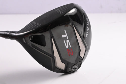 Left Hand Titleist TS2 Driver / 9.5 Degree / Senior Flex Aldila Ascent White 40