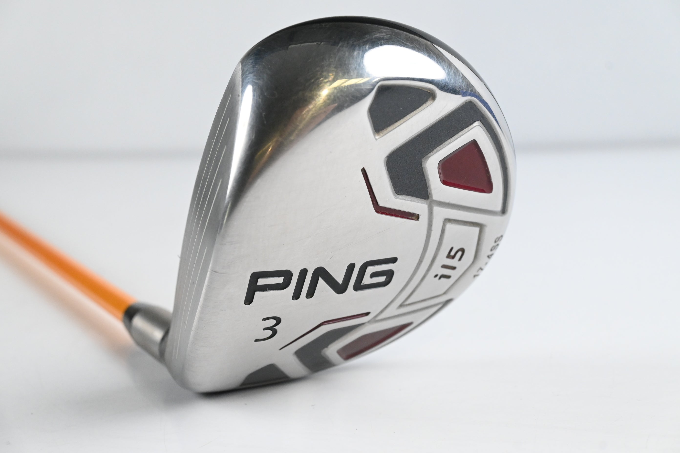 Left Hand Ping i15 #3 Wood / 15.5 Degree / Stiff Flex Proforce Axivcore 79 Shaft