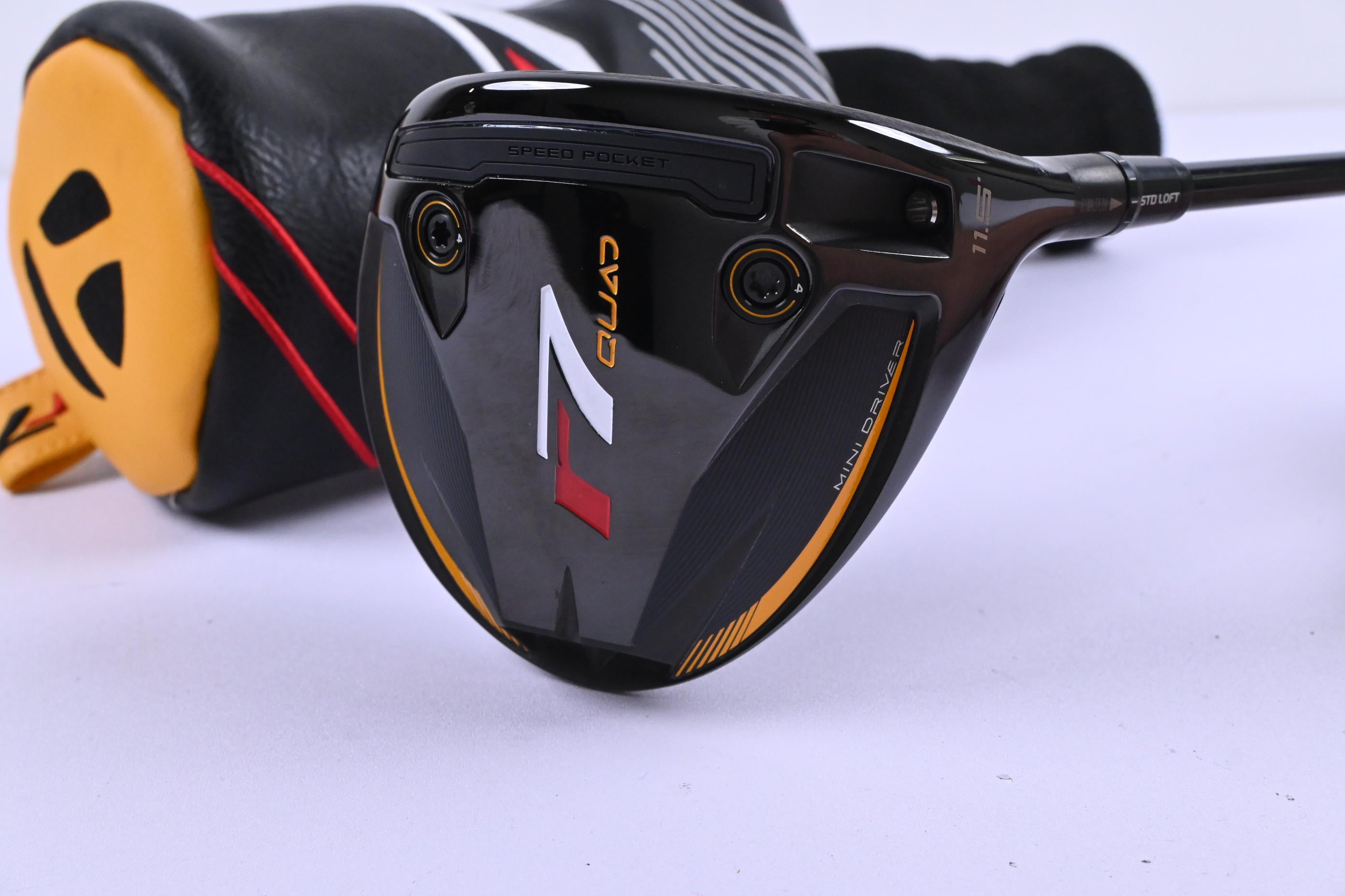 Taylormade R7 Quad Mini Driver / 11.5 Degree / Stiff Flex Speeder MD 6 Shaft